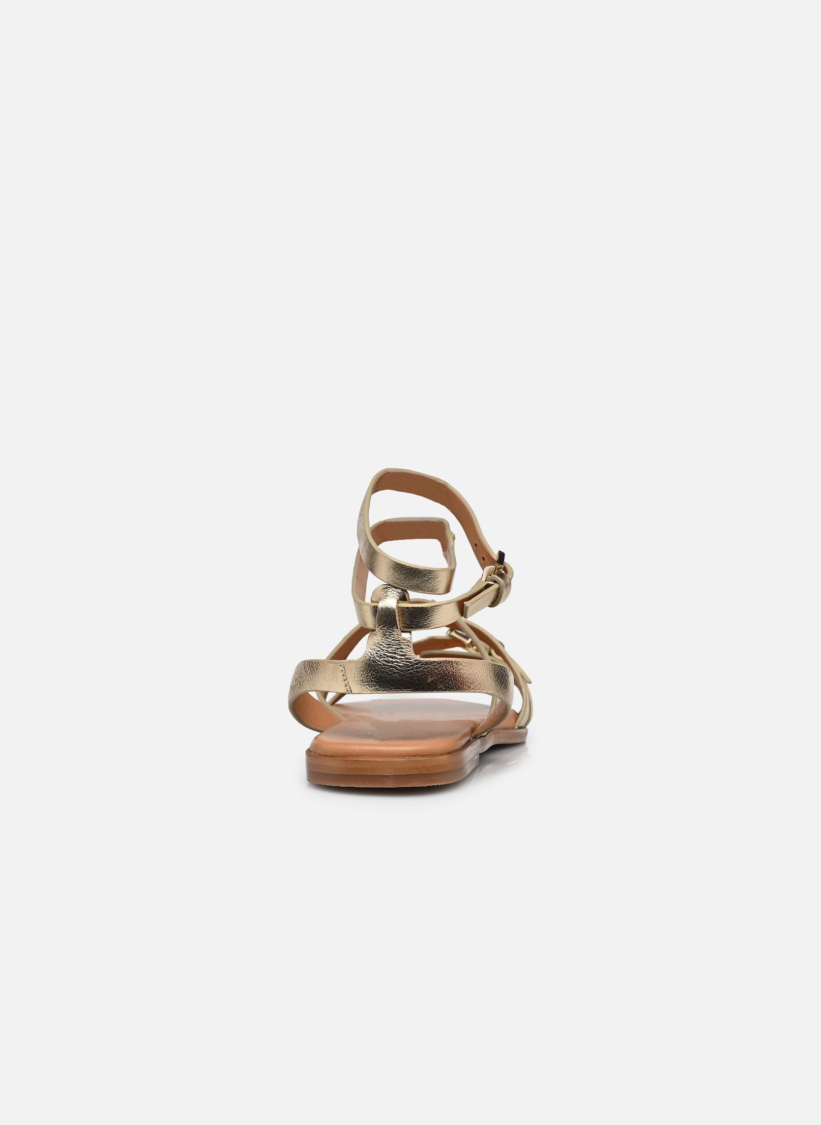 Sandales NOA femme or et bronze Bocage Sandales NOA femme or et bronze Or