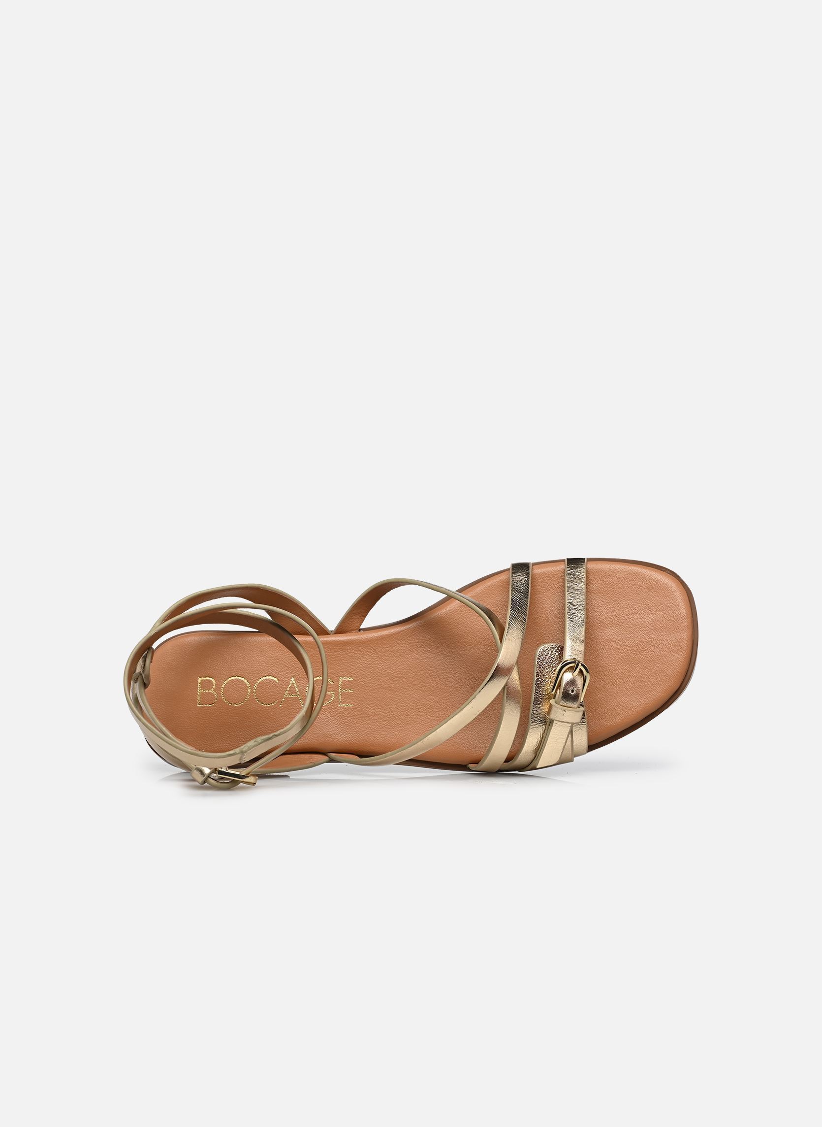 Sandales NOA femme or et bronze Bocage Sandales NOA femme or et bronze Or