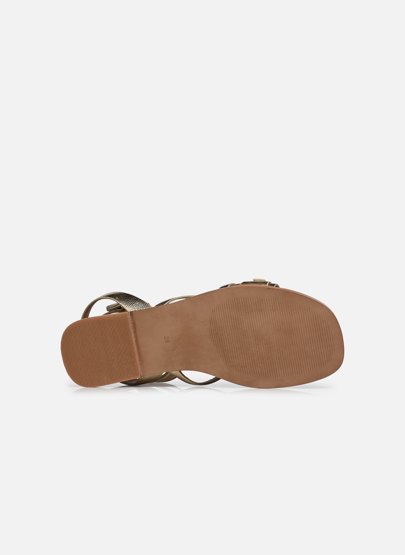 Sandales NOA femme or et bronze Bocage Sandales NOA femme or et bronze Or