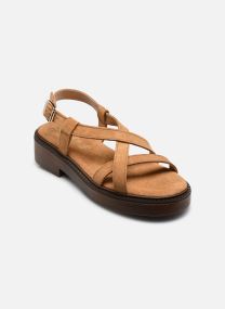 Keil- und Plateausandalen NOURIA damen braun Bocage Keil- und Plateausandalen NOURIA damen braun Camel