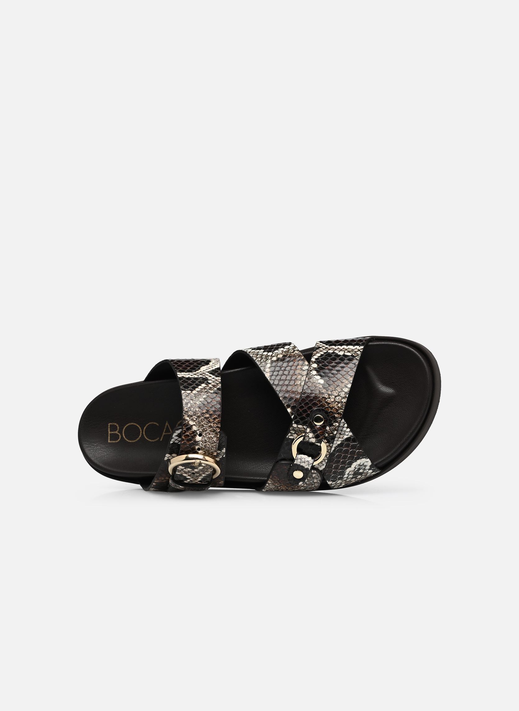 Pantoletten YARA damen braun Bocage Pantoletten YARA damen braun Python