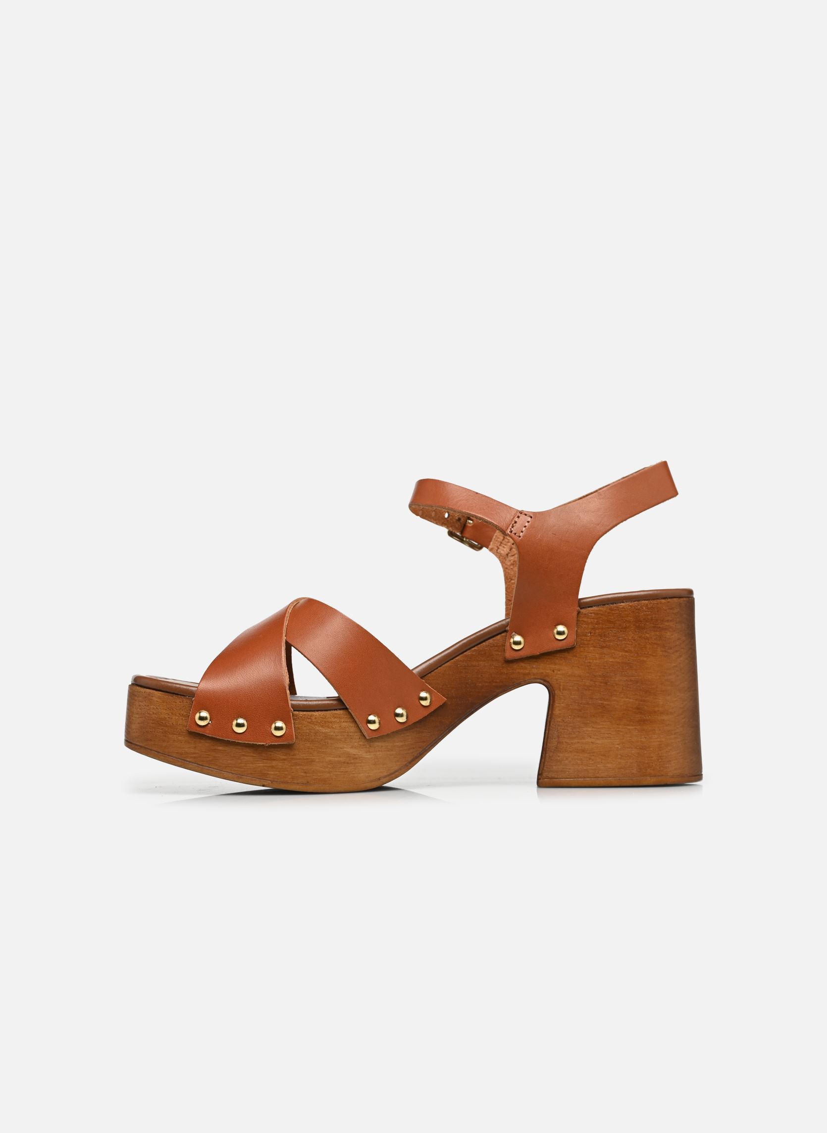 Sandales PROMISE femme marron Bocage Sandales PROMISE femme marron Camel