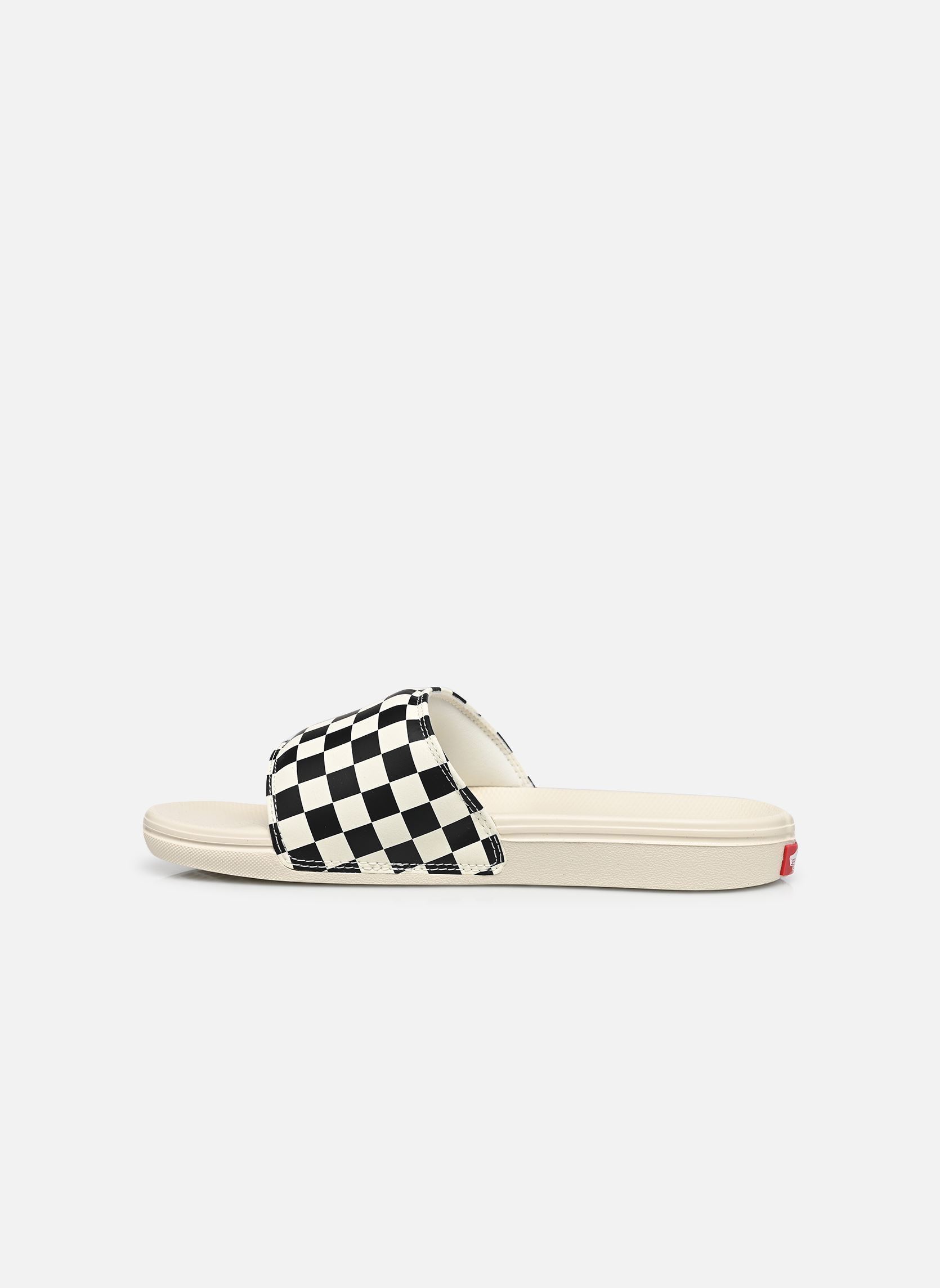 Strandsandalen La Costa Slide-On W dames zwart Vans Strandsandalen La Costa Slide-On W dames zwart (CHECKERBOARD) BLACK/MARS