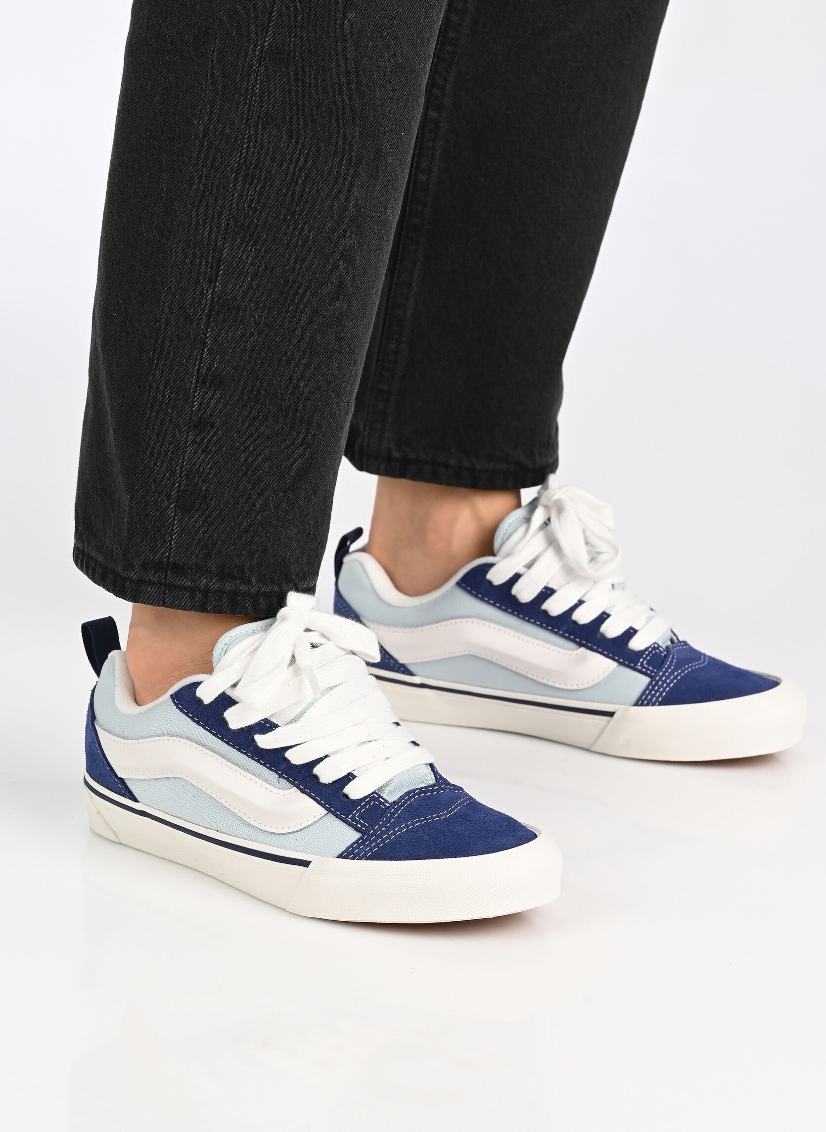 Print sneakers Knu Skool W dames blauw Vans Print sneakers Knu Skool W dames blauw BLUE/LIGHT BLUE