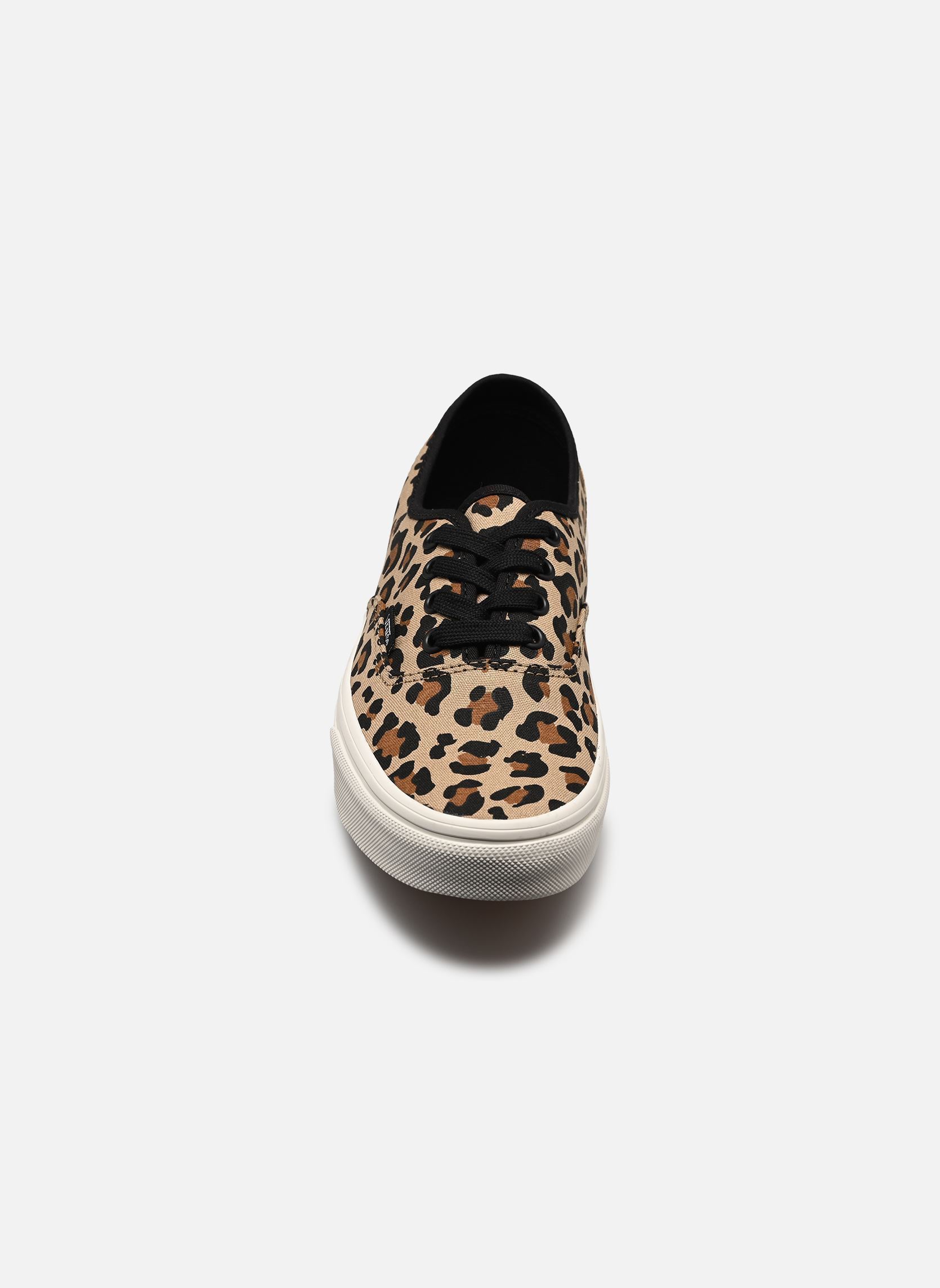 Baskets toile Authentic W femme beige Vans Baskets toile Authentic W femme beige LEOPARD