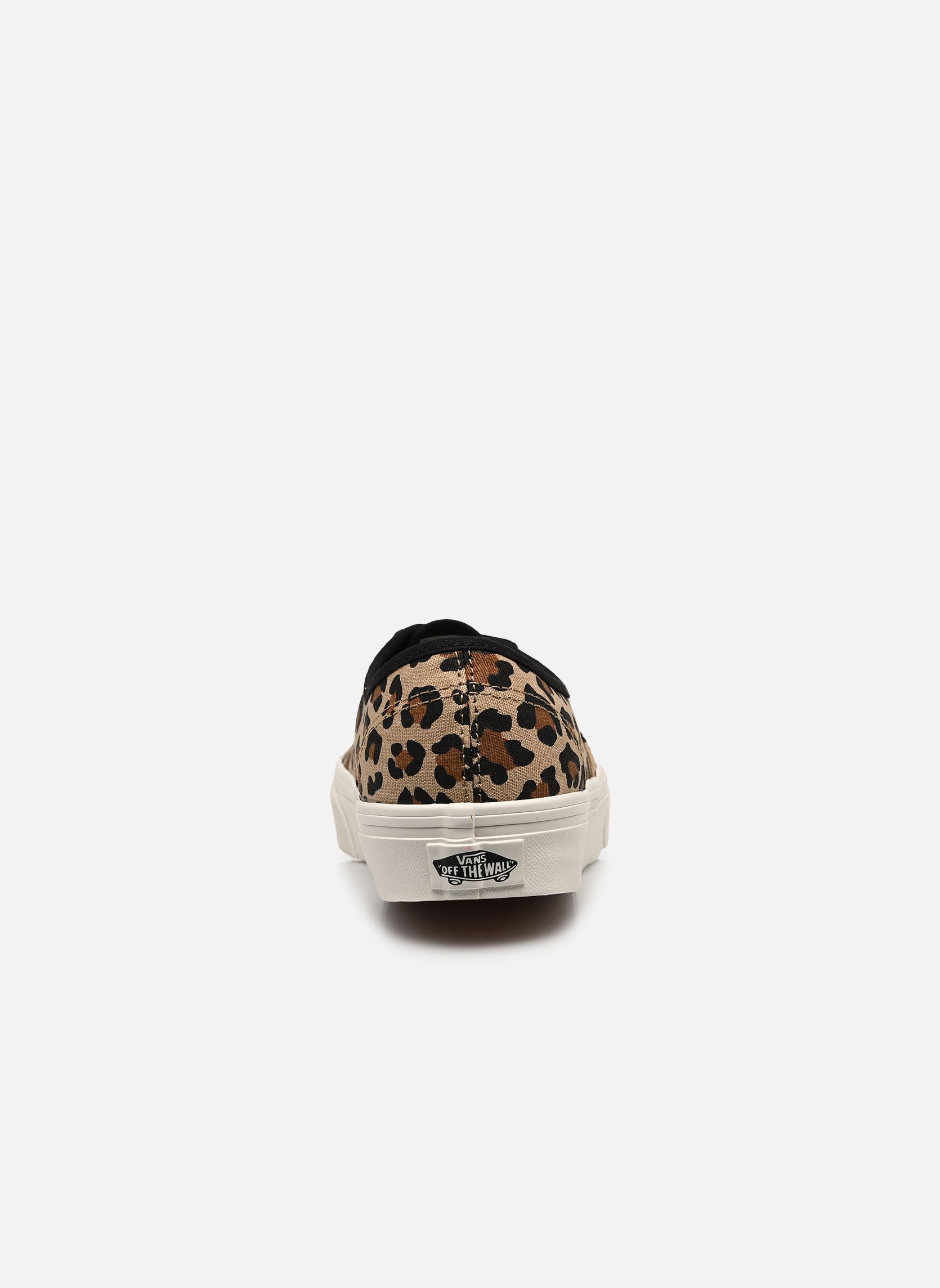 Baskets toile Authentic W femme beige Vans Baskets toile Authentic W femme beige LEOPARD
