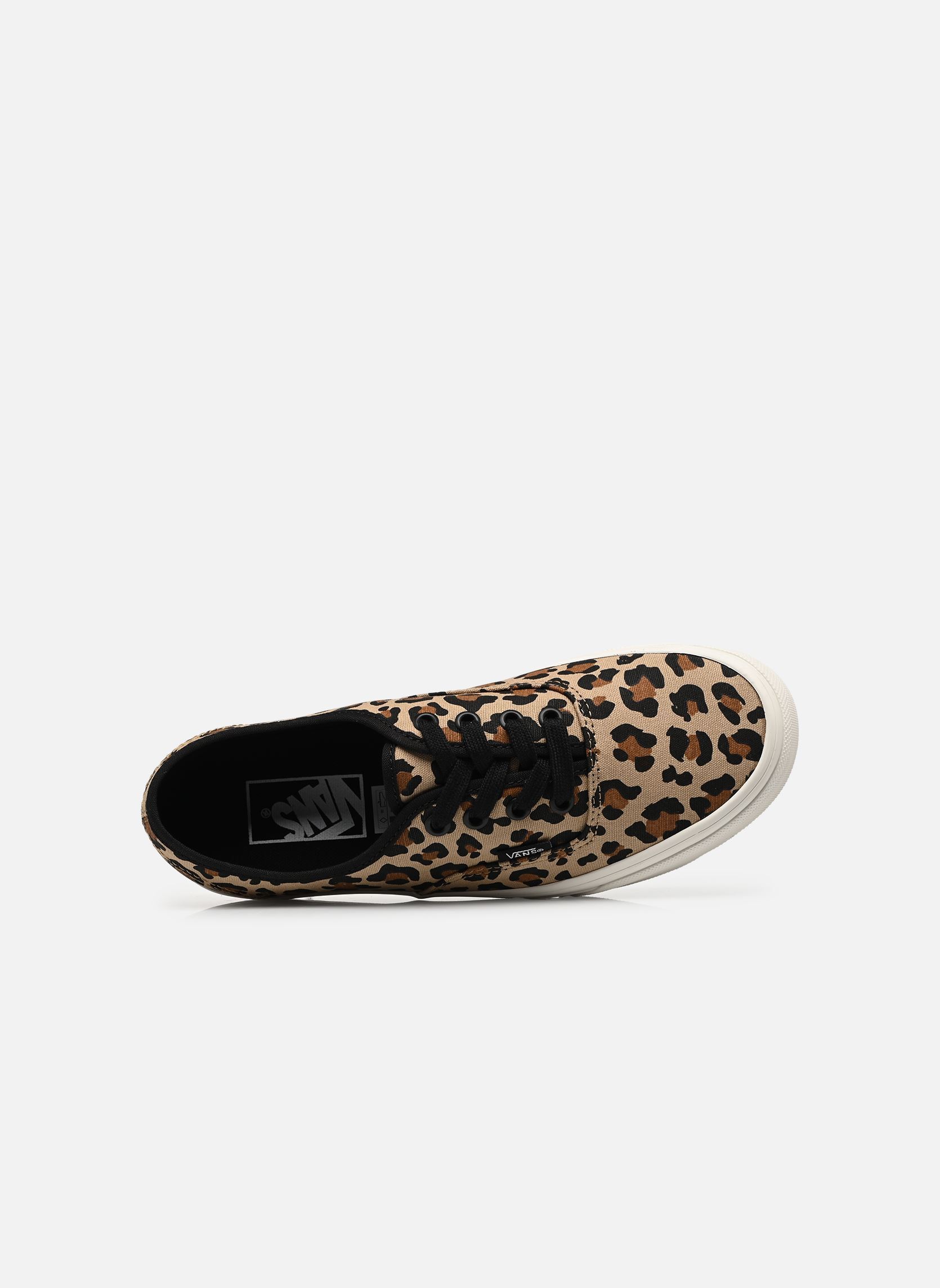 Baskets toile Authentic W femme beige Vans Baskets toile Authentic W femme beige LEOPARD