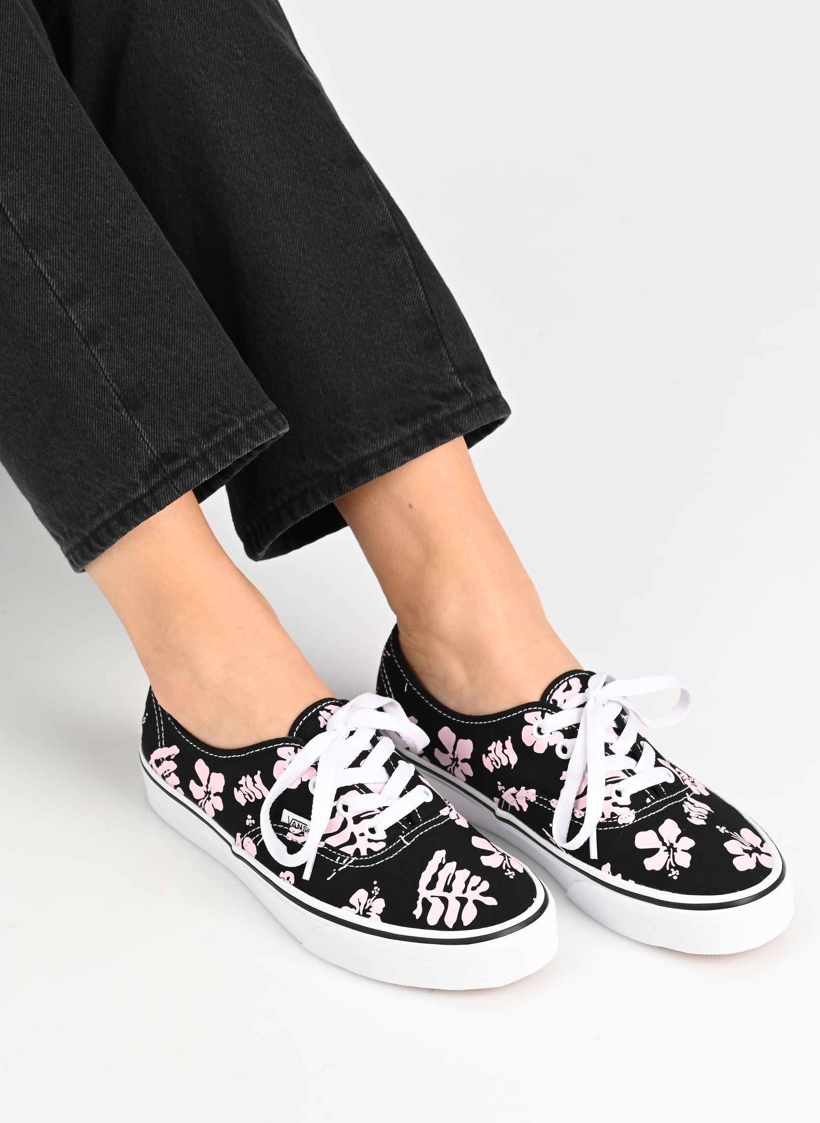 Leinen-Sneaker Authentic W damen schwarz Vans Leinen-Sneaker Authentic W damen schwarz Blackpink