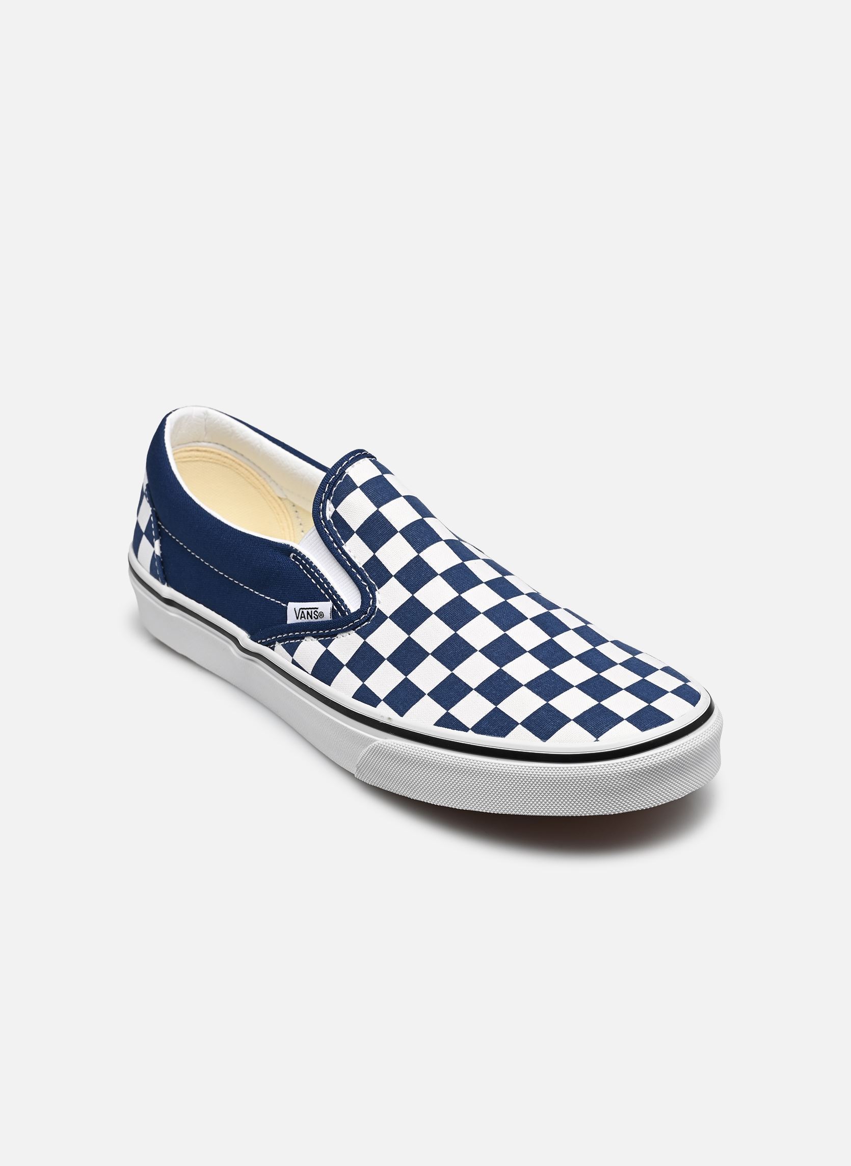 Slip ons Vans Classic Slip On COLOR THEORY CHECKERBOARD Deep - vue 1