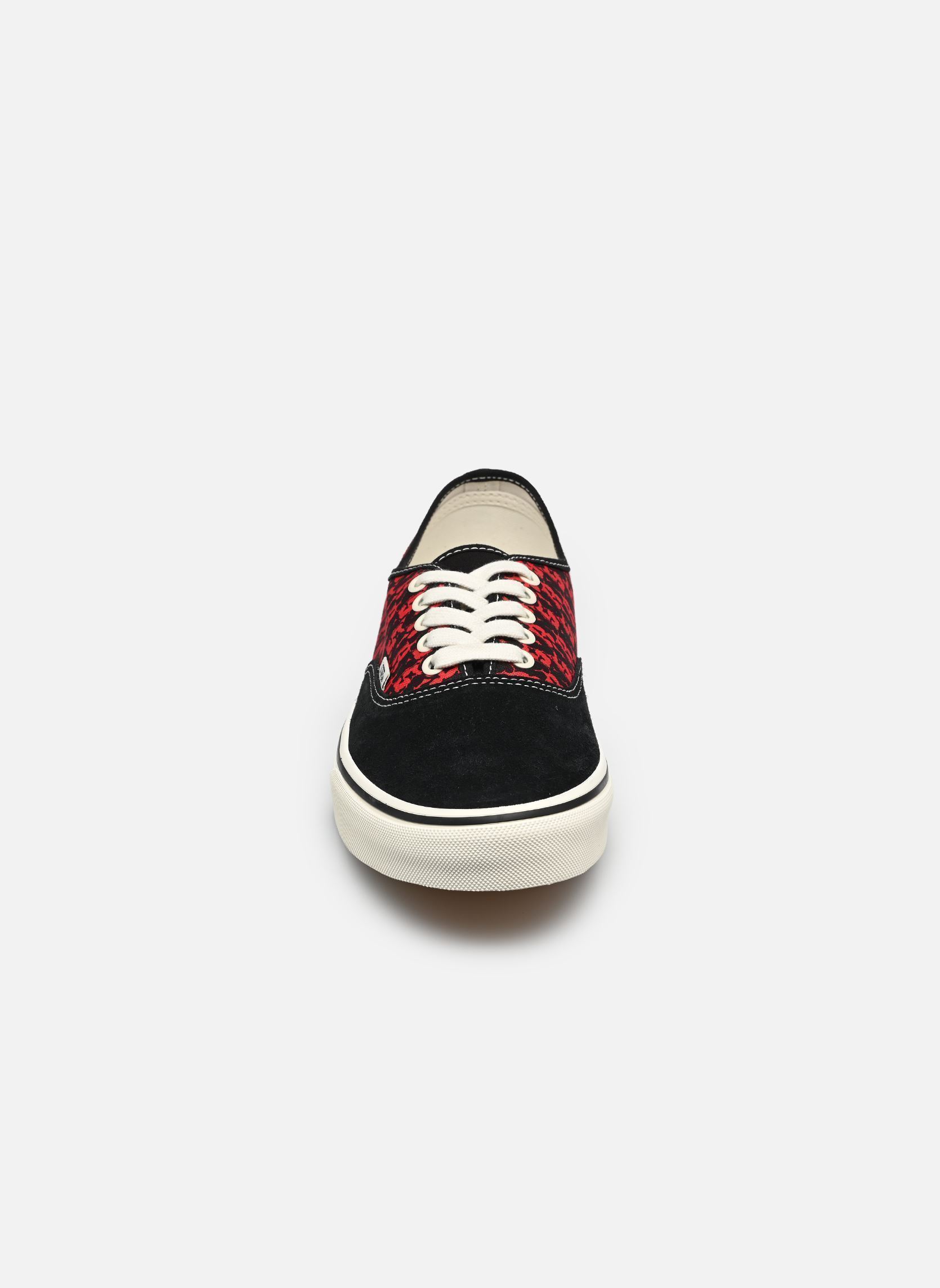 Print sneakers Authentic M heren zwart Vans Print sneakers Authentic M heren zwart BLACK/RACING RED