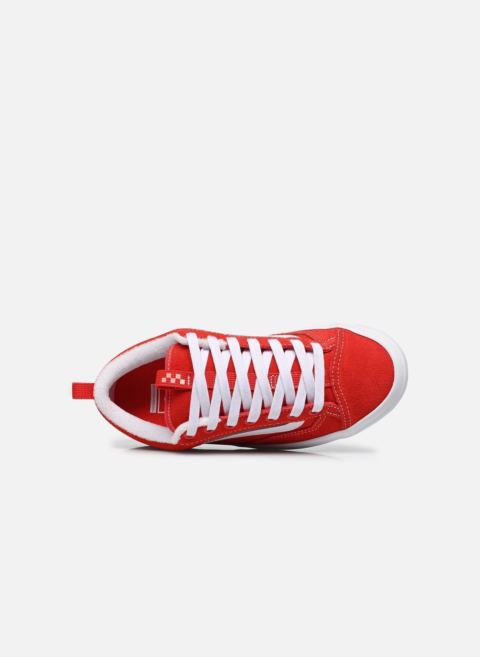 Leinen-Sneaker Skate Old Skool 36 + High W damen rot Vans Leinen-Sneaker Skate Old Skool 36 + High W damen rot HIGH RISK RED