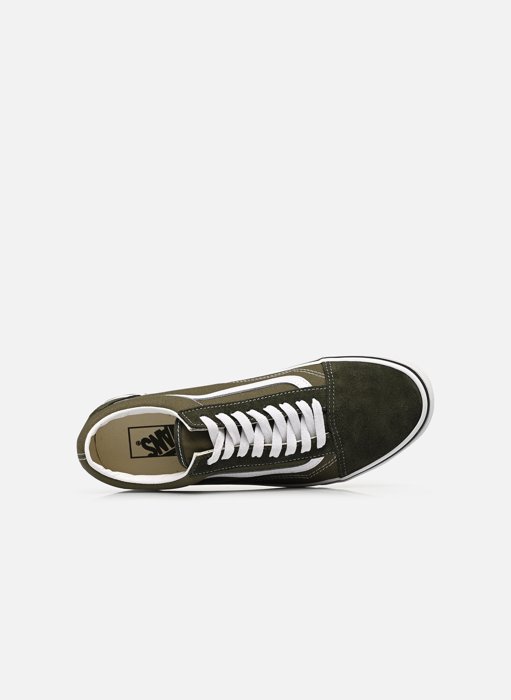 Leinen-Sneaker Old Skool 2TNE herren grün Vans Leinen-Sneaker Old Skool 2TNE herren grün Obsidian Fern