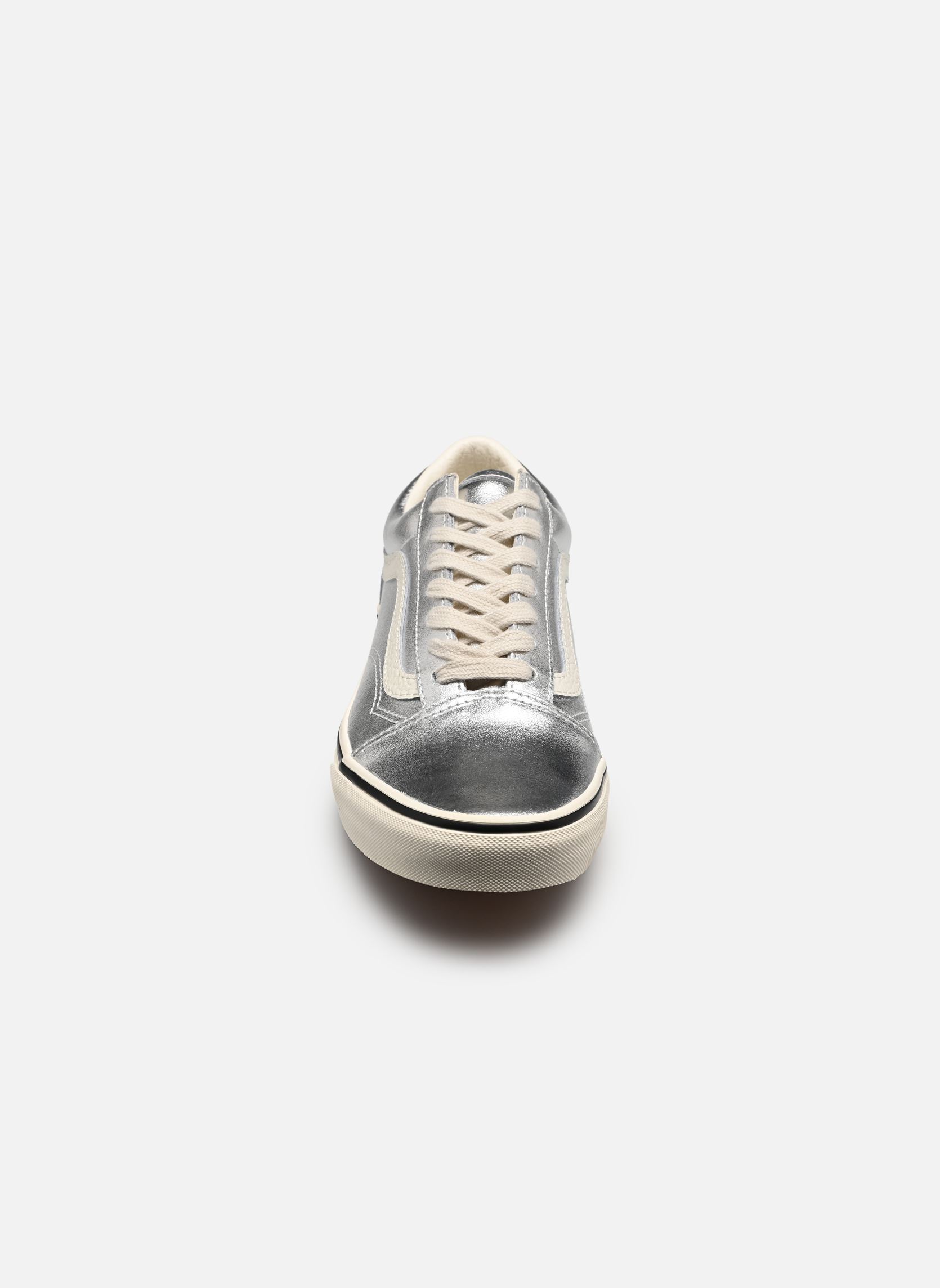Baskets toile Old Skool LTHR femme argent Vans Baskets toile Old Skool LTHR femme argent METALLIC SILVER