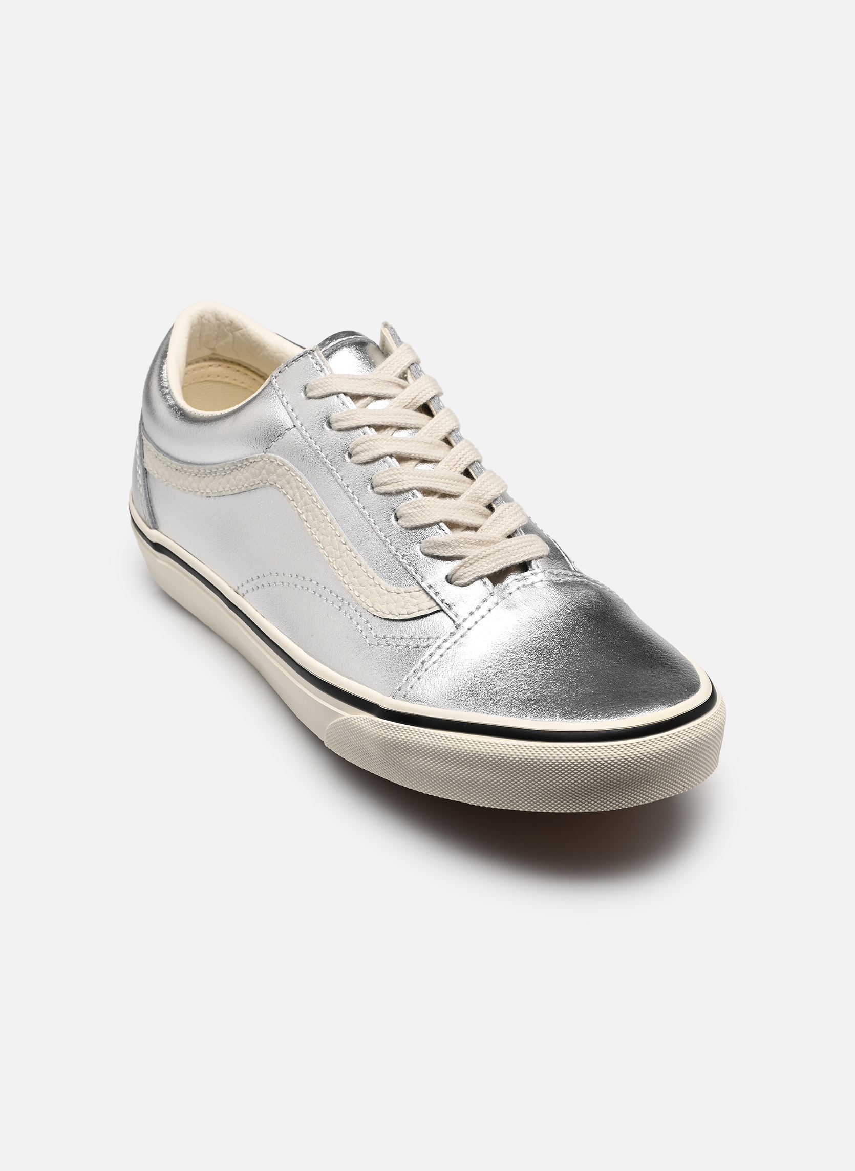 Baskets basses Vans Old Skool LEATHER METALLIC - vue 2