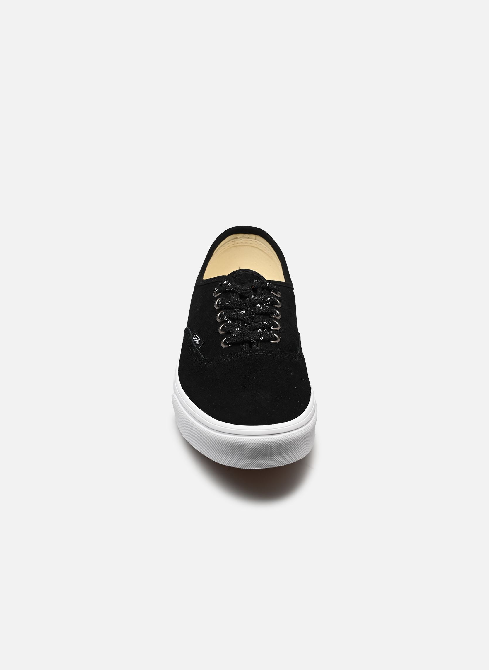 Leinen-Sneaker Authentic damen schwarz Vans Leinen-Sneaker Authentic damen schwarz BLACK/TRUE WHIT