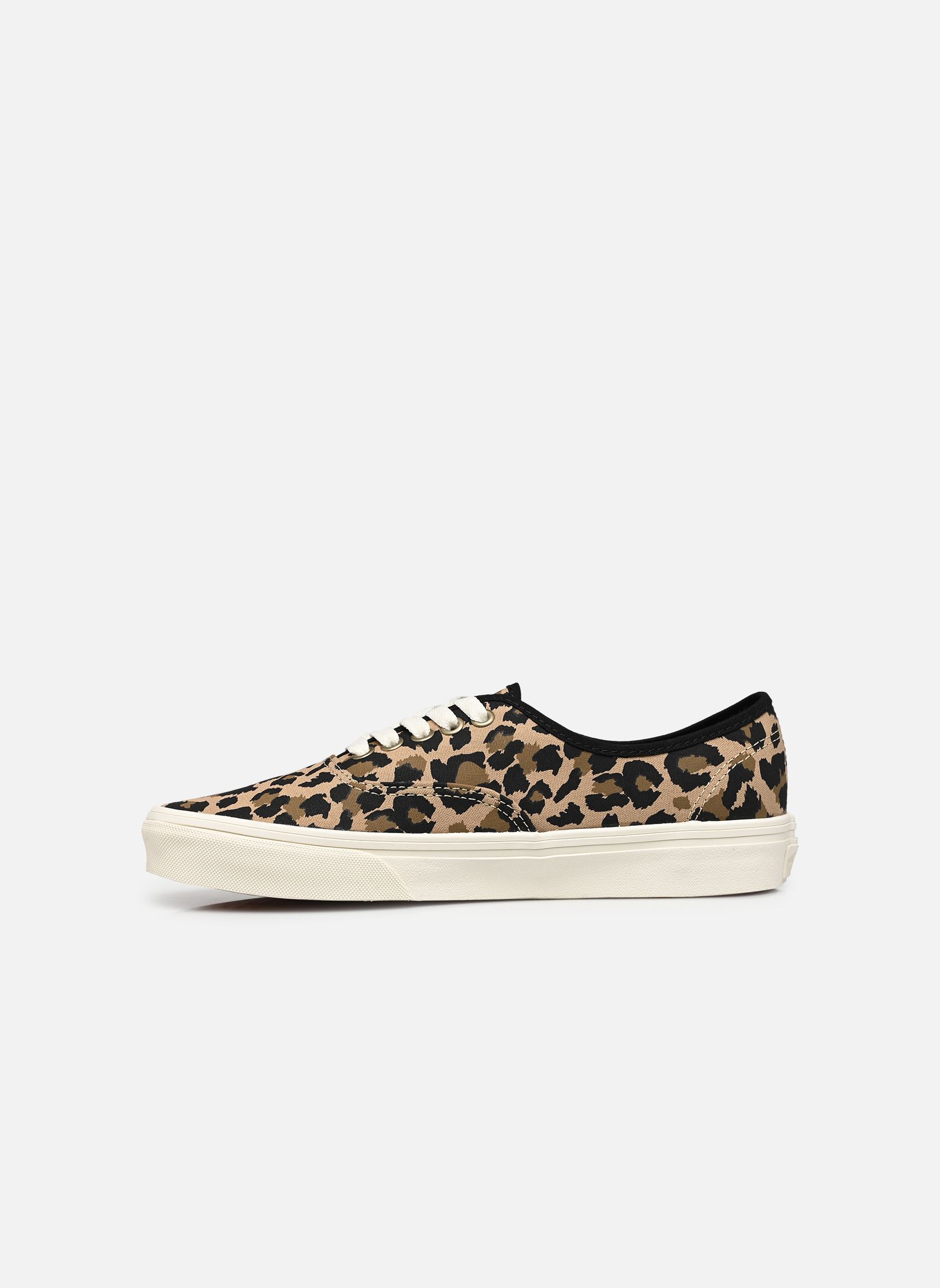 Baskets toile Authentic femme marron Vans Baskets toile Authentic femme marron BLACK/INCENSE LEOPARD