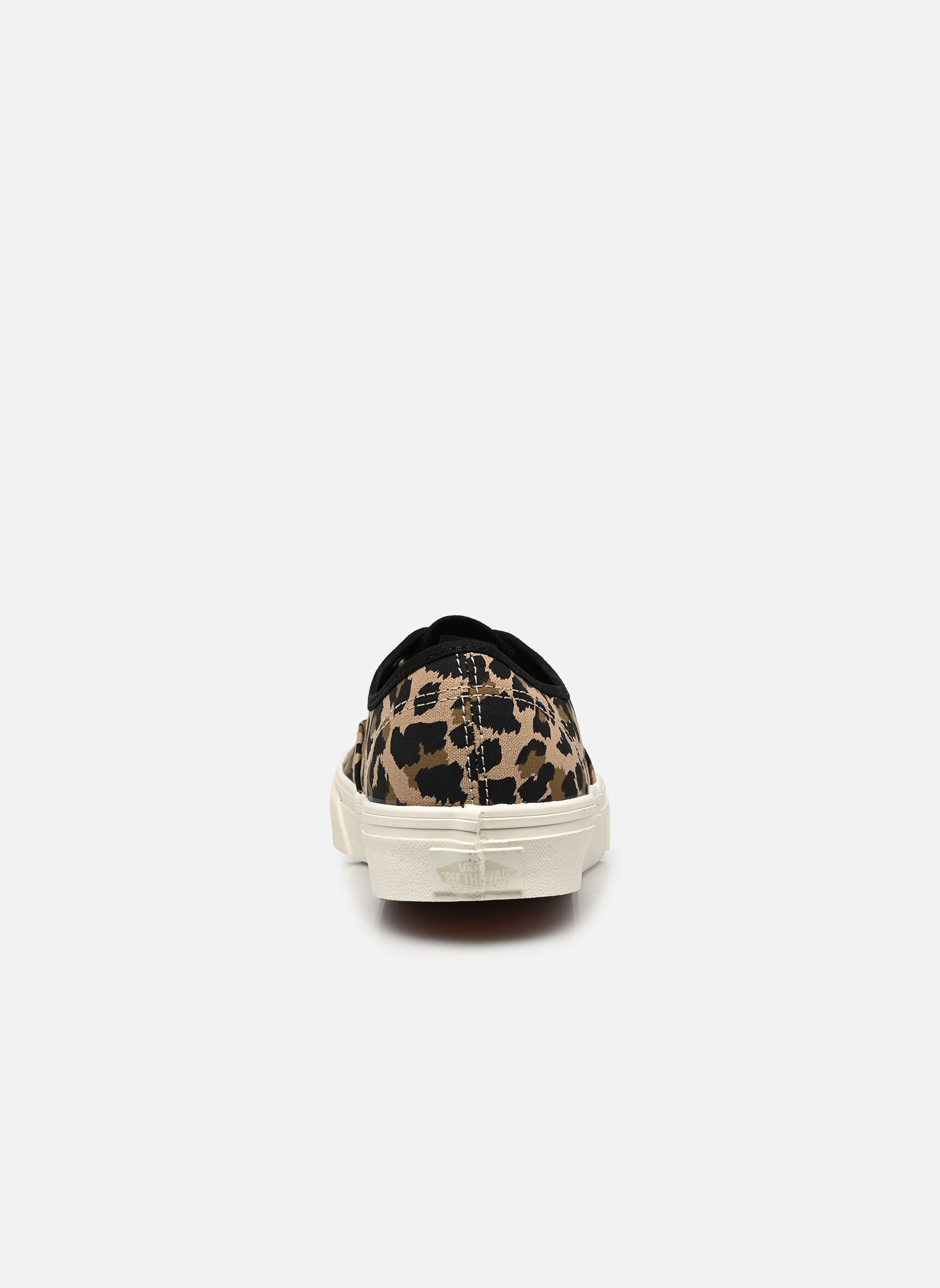 Baskets toile Authentic femme marron Vans Baskets toile Authentic femme marron BLACK/INCENSE LEOPARD
