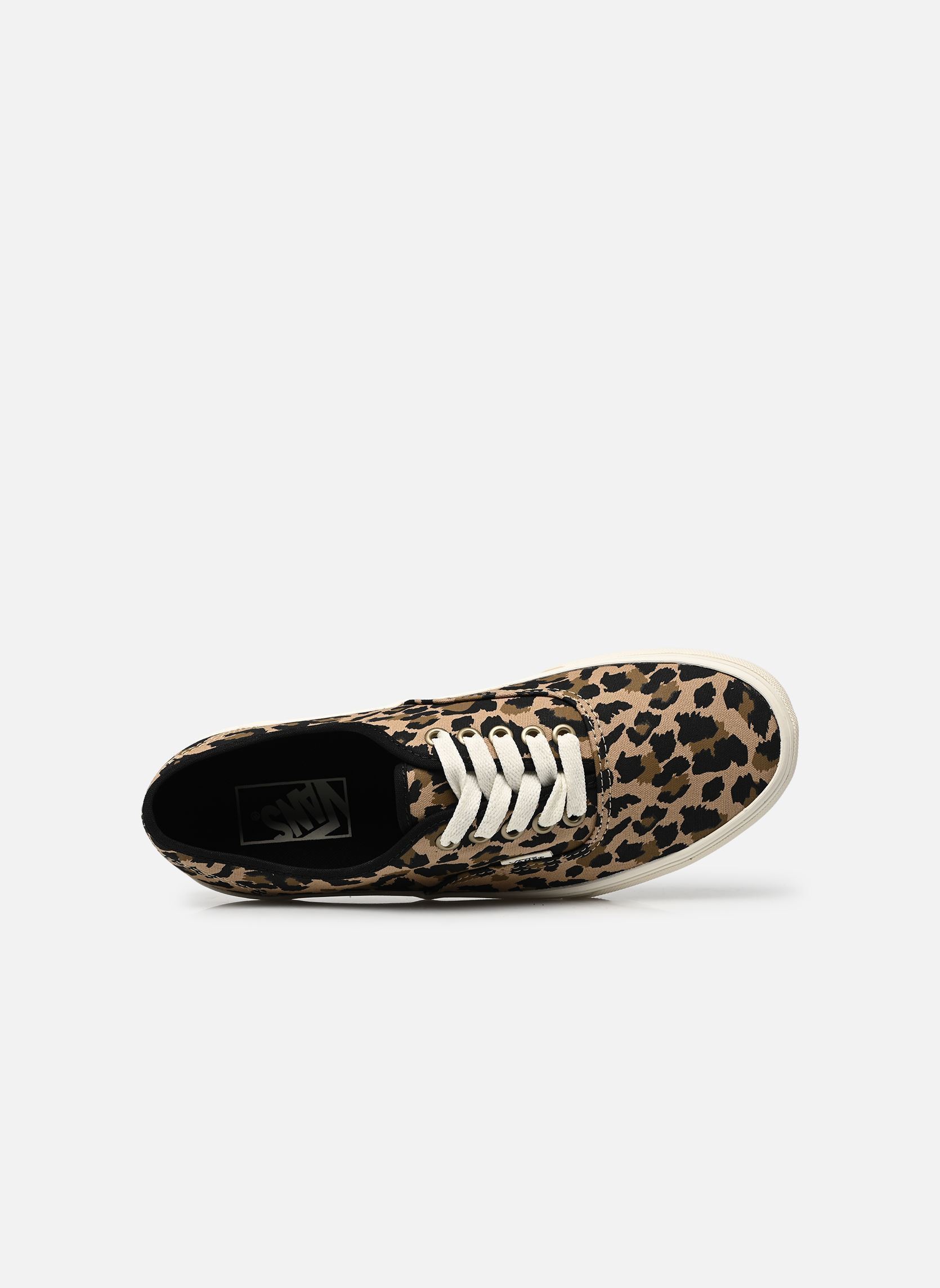 Baskets toile Authentic femme marron Vans Baskets toile Authentic femme marron BLACK/INCENSE LEOPARD