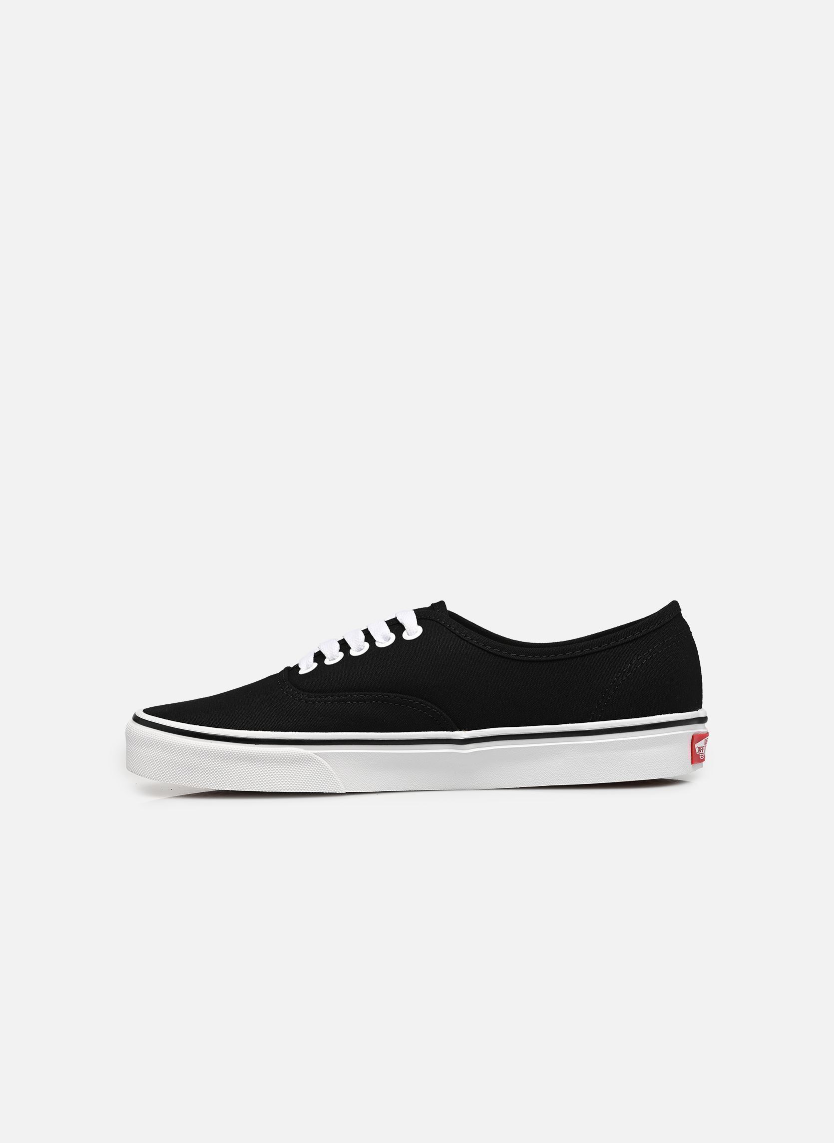 Baskets toile Authentic noir Vans Baskets toile Authentic noir BLACK/RED