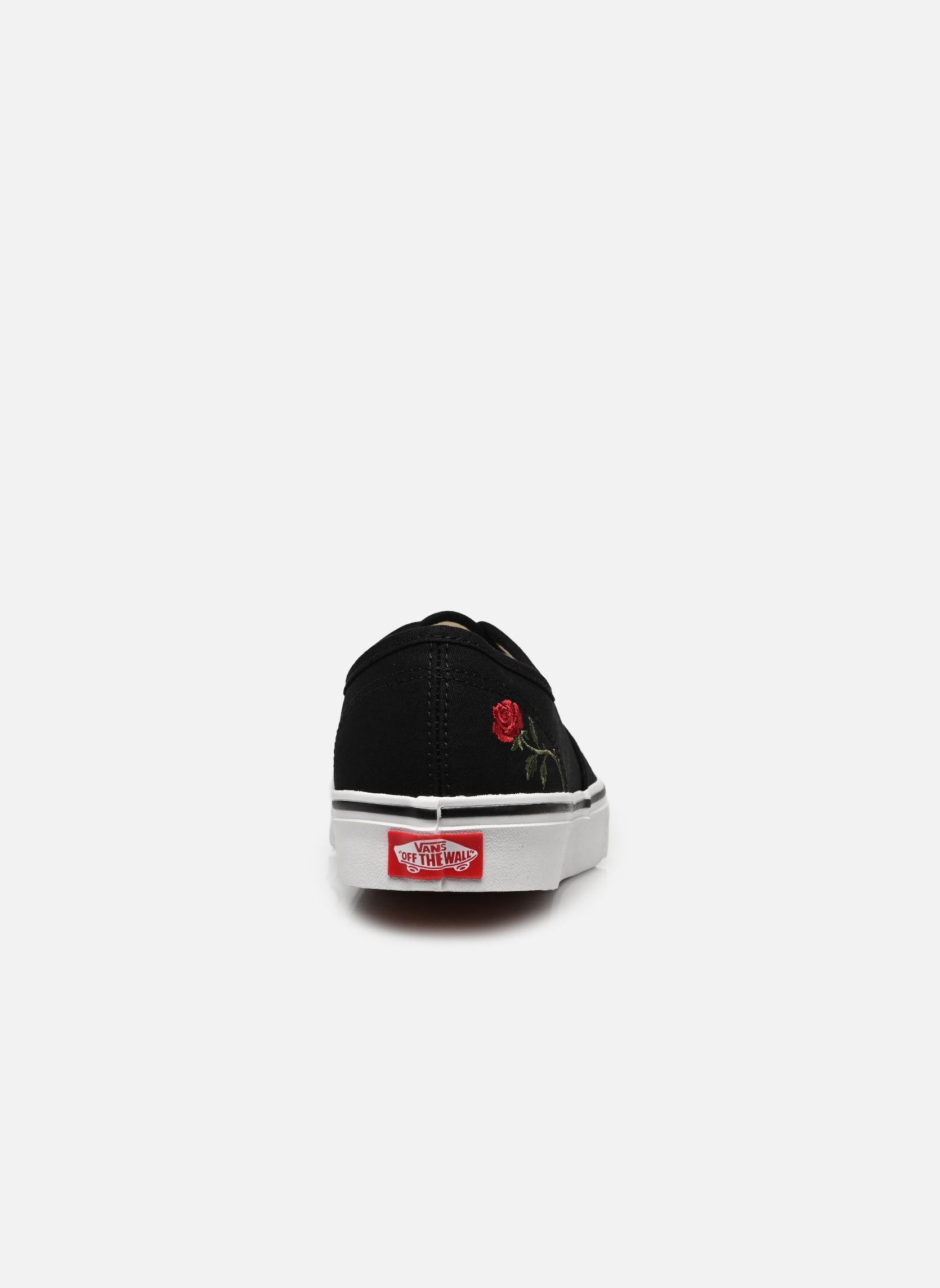 Baskets toile Authentic noir Vans Baskets toile Authentic noir BLACK/RED