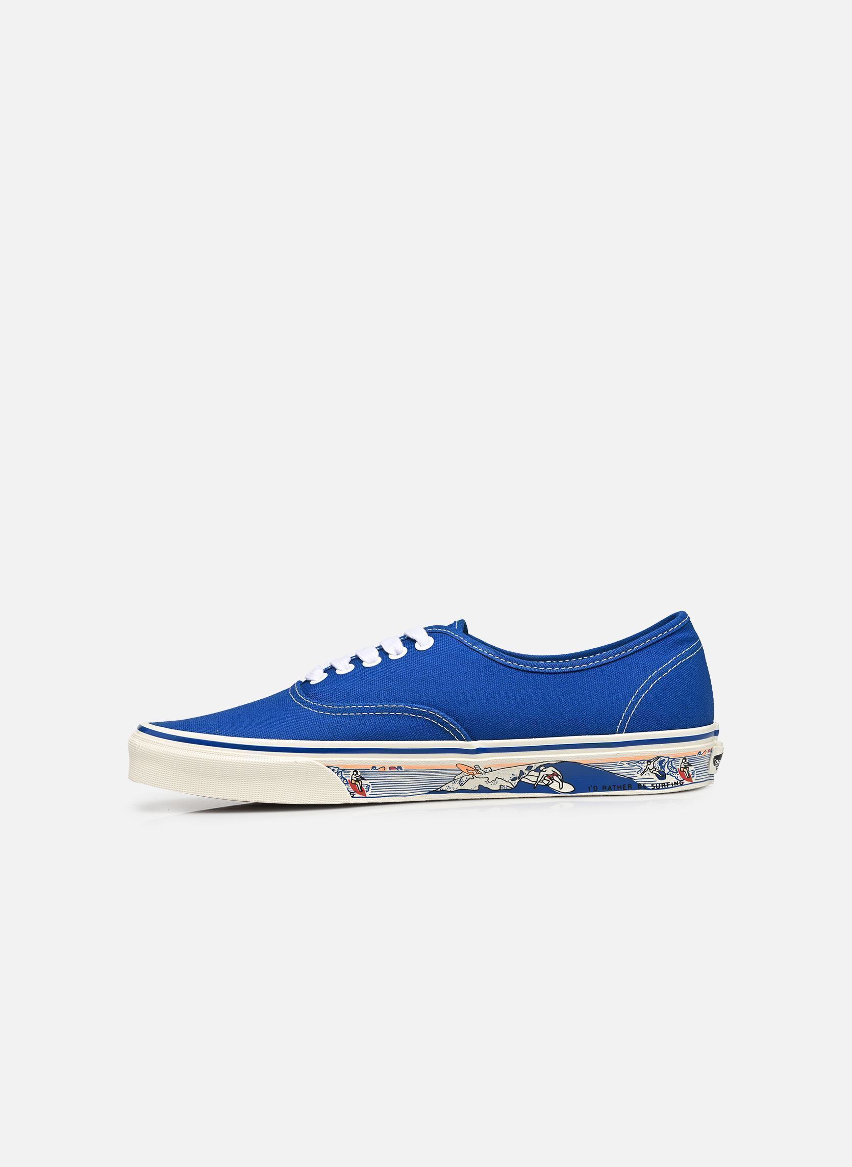 Baskets toile Authentic homme bleu Vans Baskets toile Authentic homme bleu CLASSIC BLUE