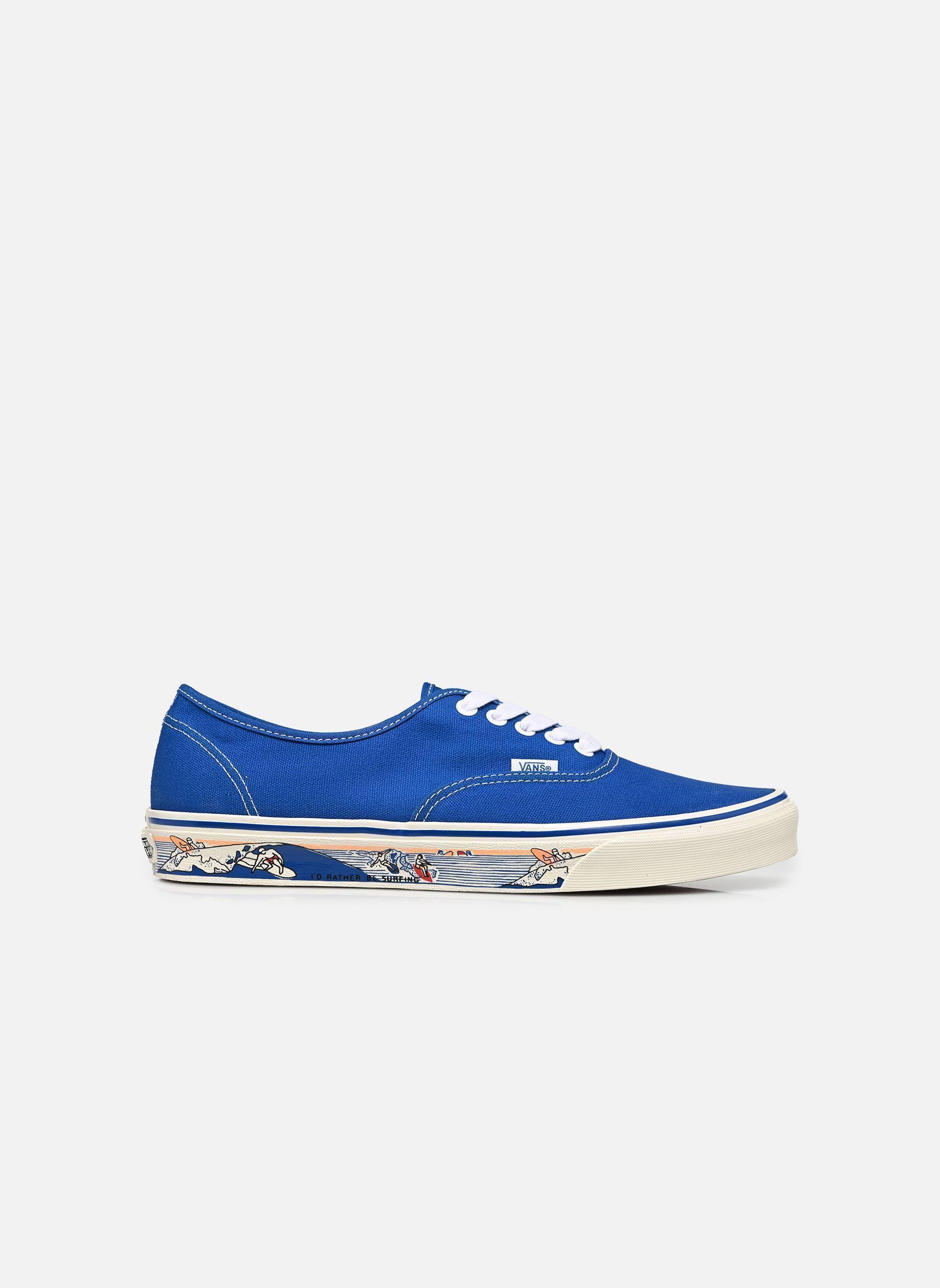 Baskets toile Authentic homme bleu Vans Baskets toile Authentic homme bleu CLASSIC BLUE