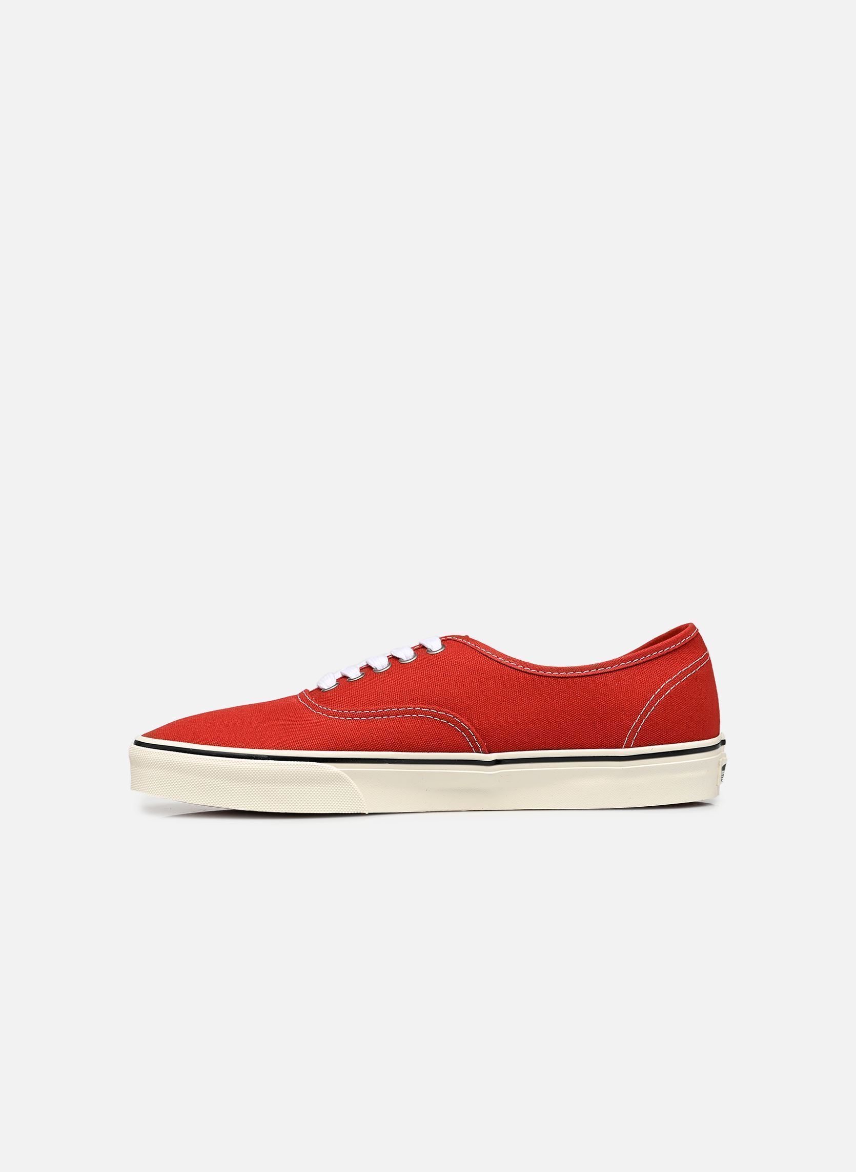 Baskets toile Authentic rouge Vans Baskets toile Authentic rouge POPPY EMBER RED