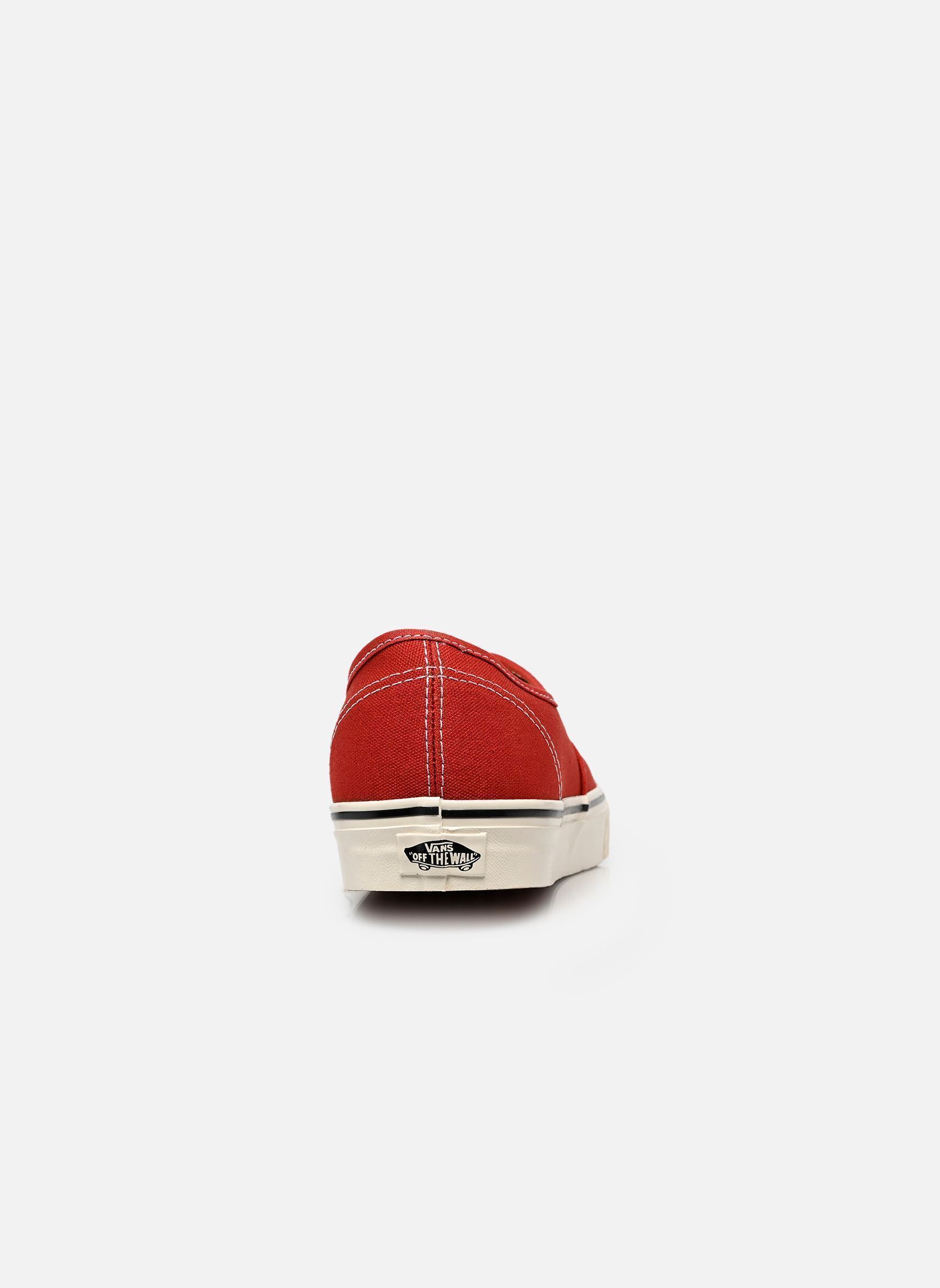 Baskets toile Authentic rouge Vans Baskets toile Authentic rouge POPPY EMBER RED