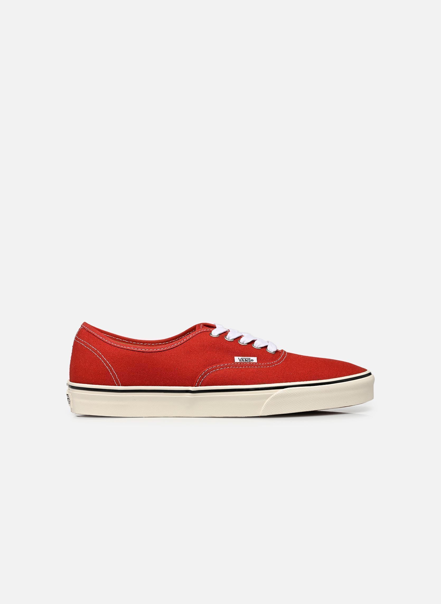 Baskets toile Authentic rouge Vans Baskets toile Authentic rouge POPPY EMBER RED