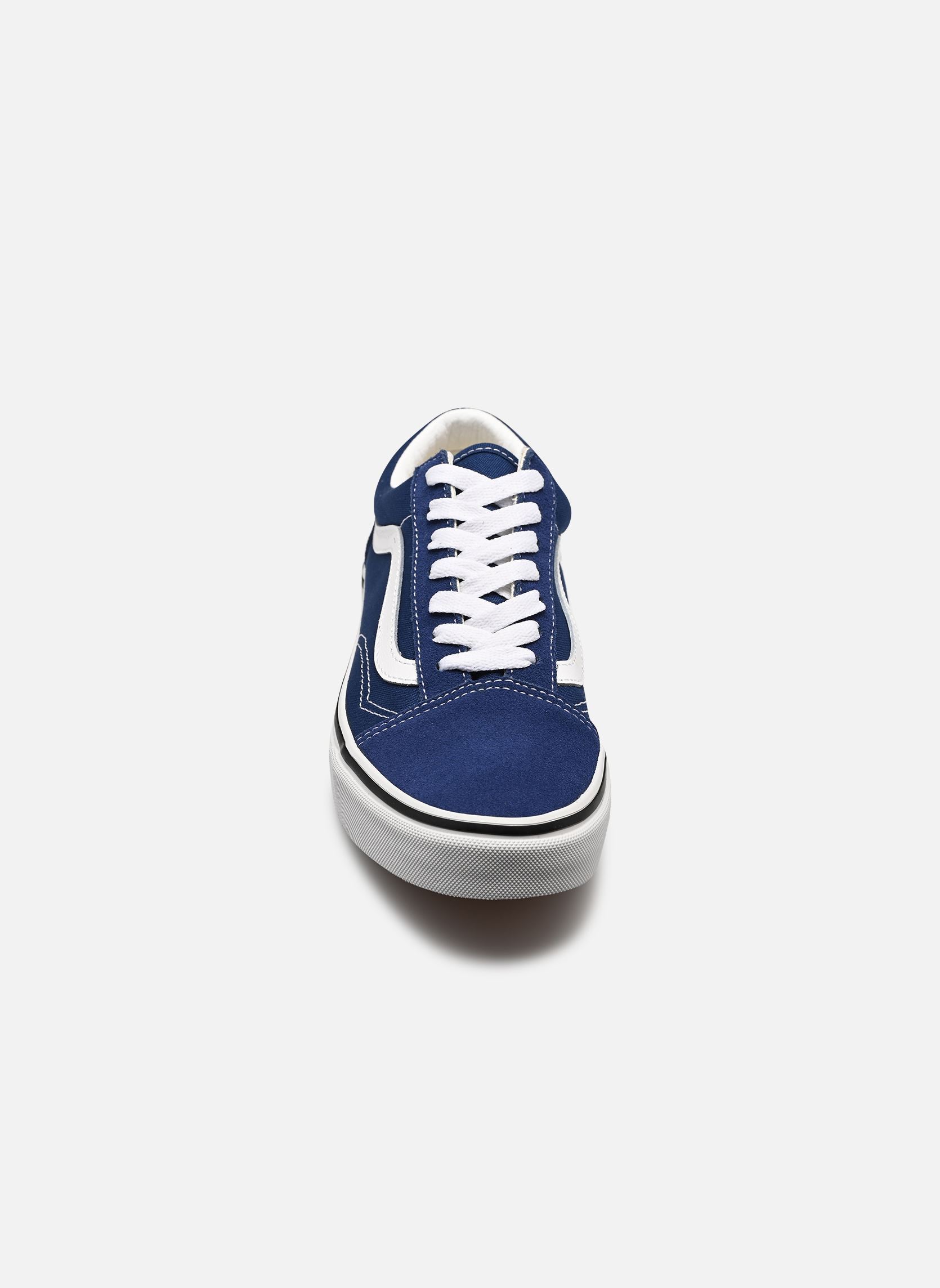 Leinen-Sneaker Old Skool W damen blau Vans Leinen-Sneaker Old Skool W damen blau DEEP INDIGO