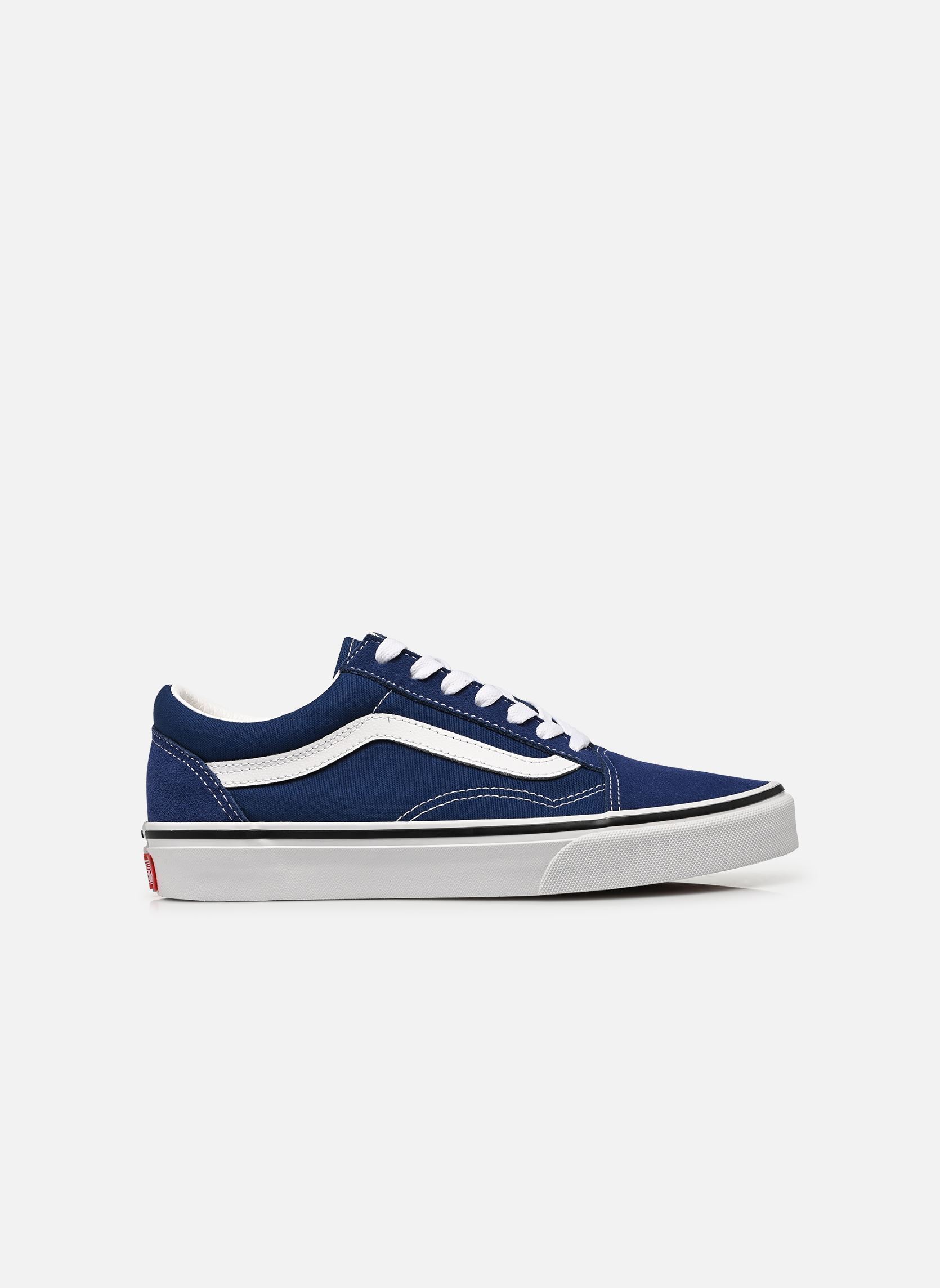 Leinen-Sneaker Old Skool W damen blau Vans Leinen-Sneaker Old Skool W damen blau DEEP INDIGO