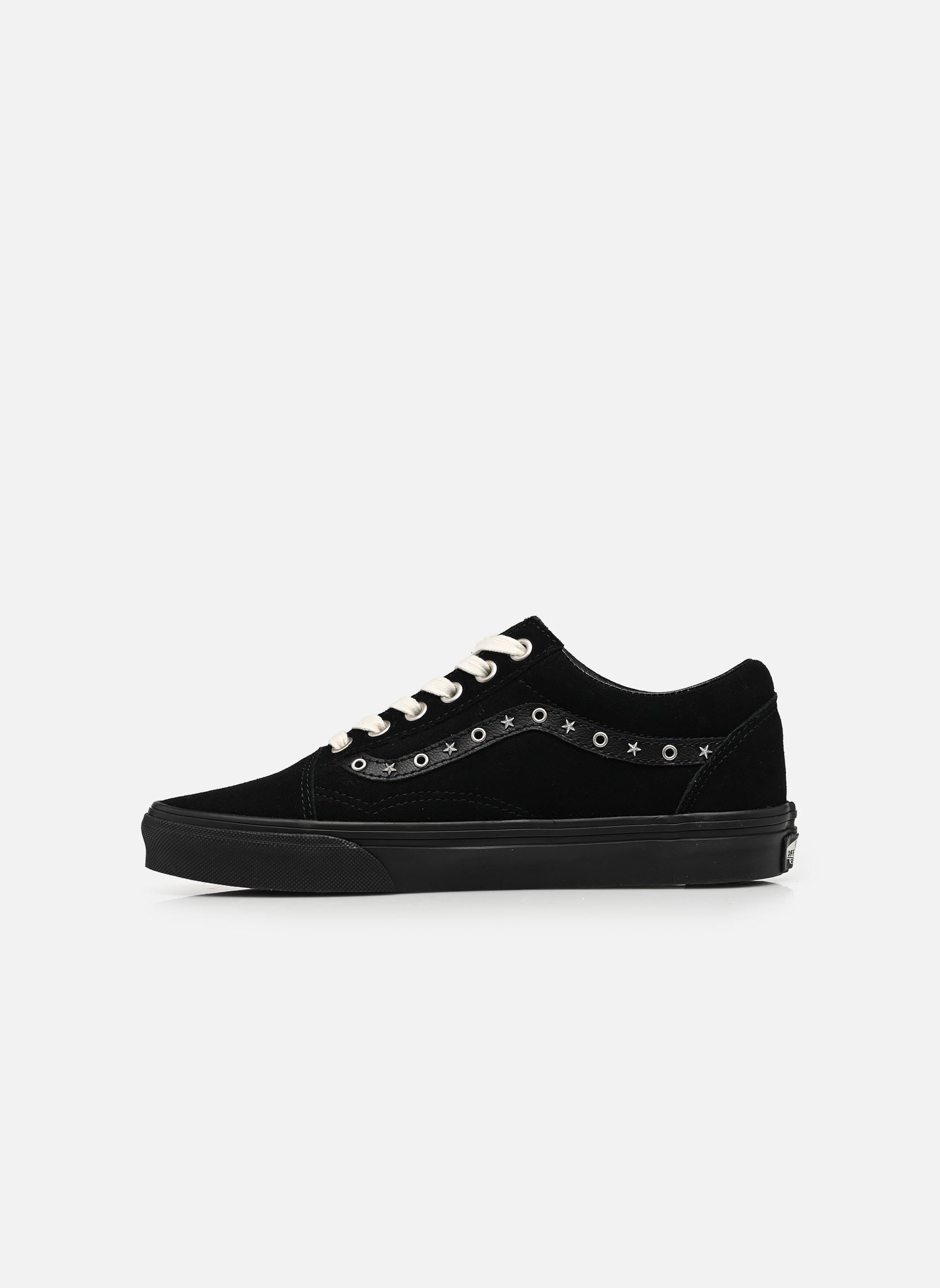 Baskets toile Old Skool METL W femme noir Vans Baskets toile Old Skool METL W femme noir BLACKOUT