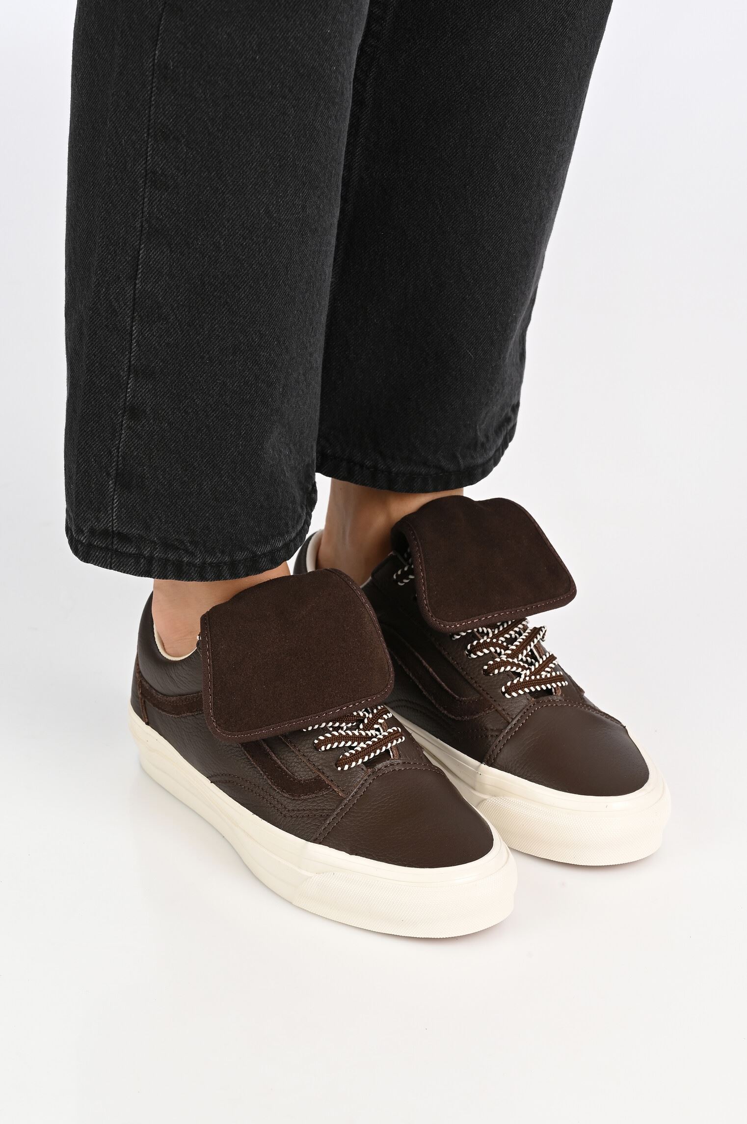 Leinen-Sneaker LX Old Skool EXT damen braun Vans Leinen-Sneaker LX Old Skool EXT damen braun Mushroom