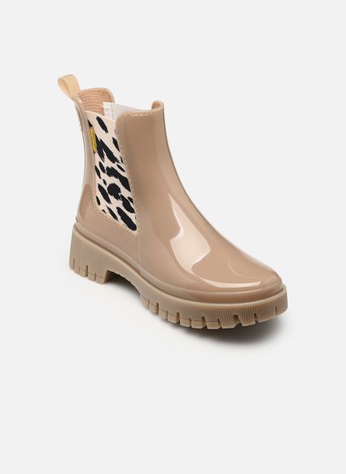 Lemon Jelly Bottes de pluie Makira femme beige