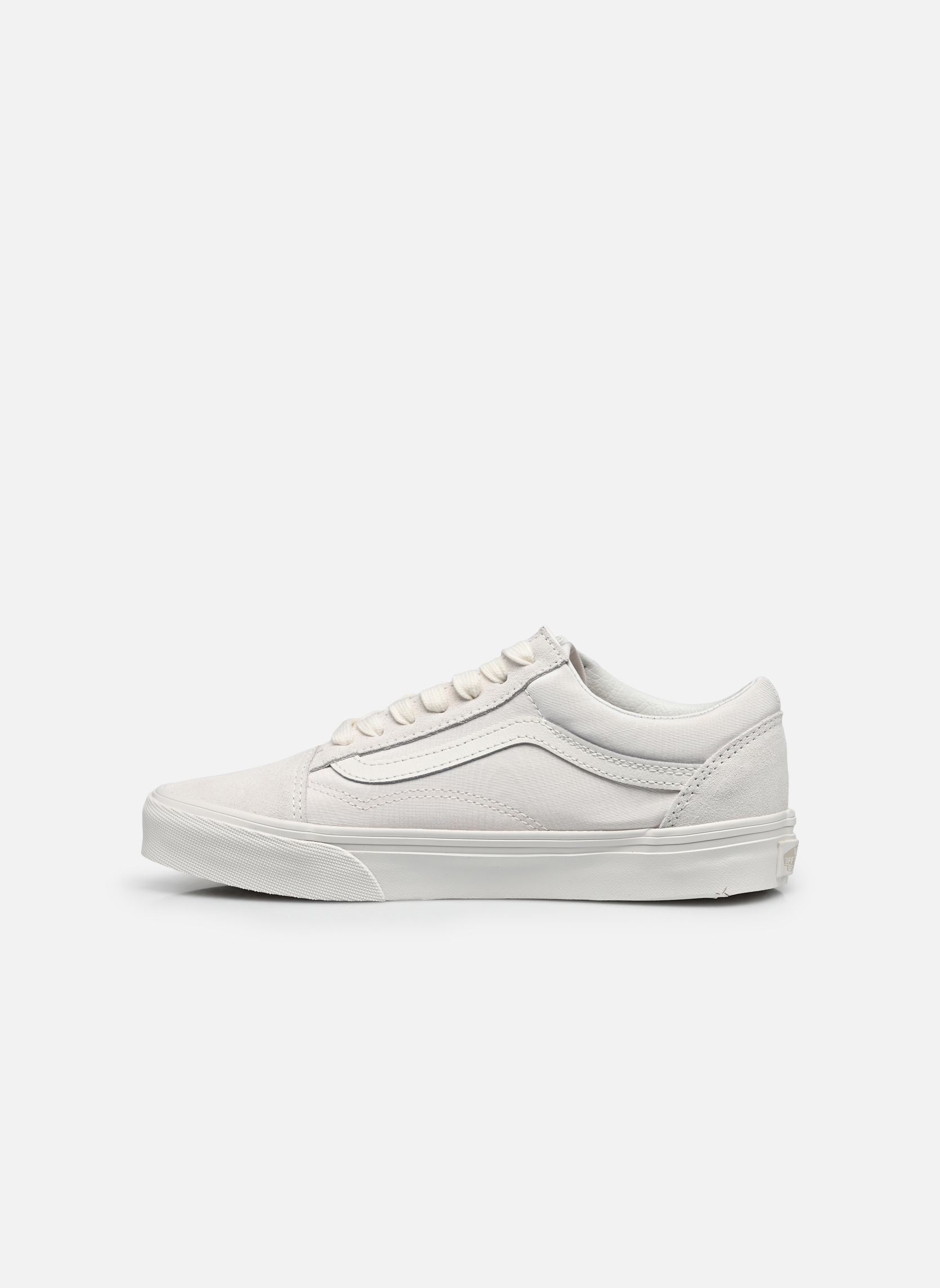 Baskets toile Old Skool satin W femme blanc Vans Baskets toile Old Skool satin W femme blanc BLANC DE BLANC