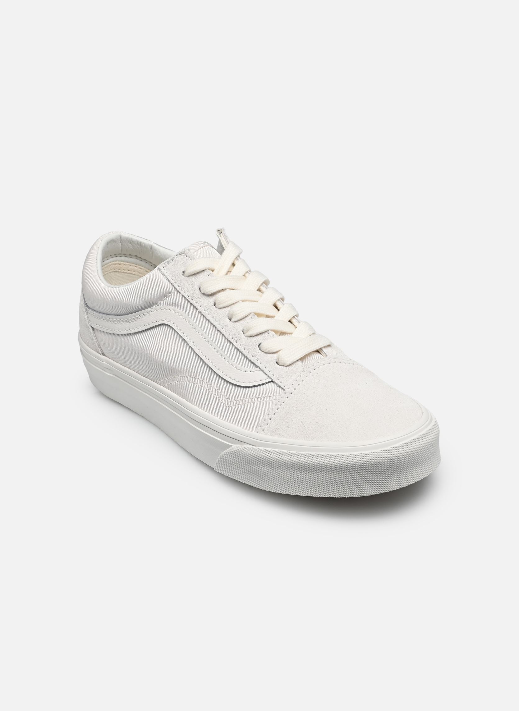 Baskets toile Old Skool satin W femme blanc Vans Baskets toile Old Skool satin W femme blanc BLANC DE BLANC