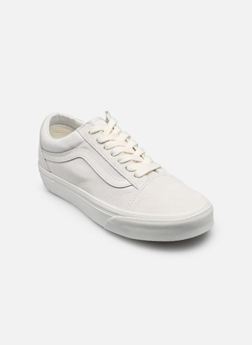 Vans Leinen-Sneaker Old Skool satin W damen weiß