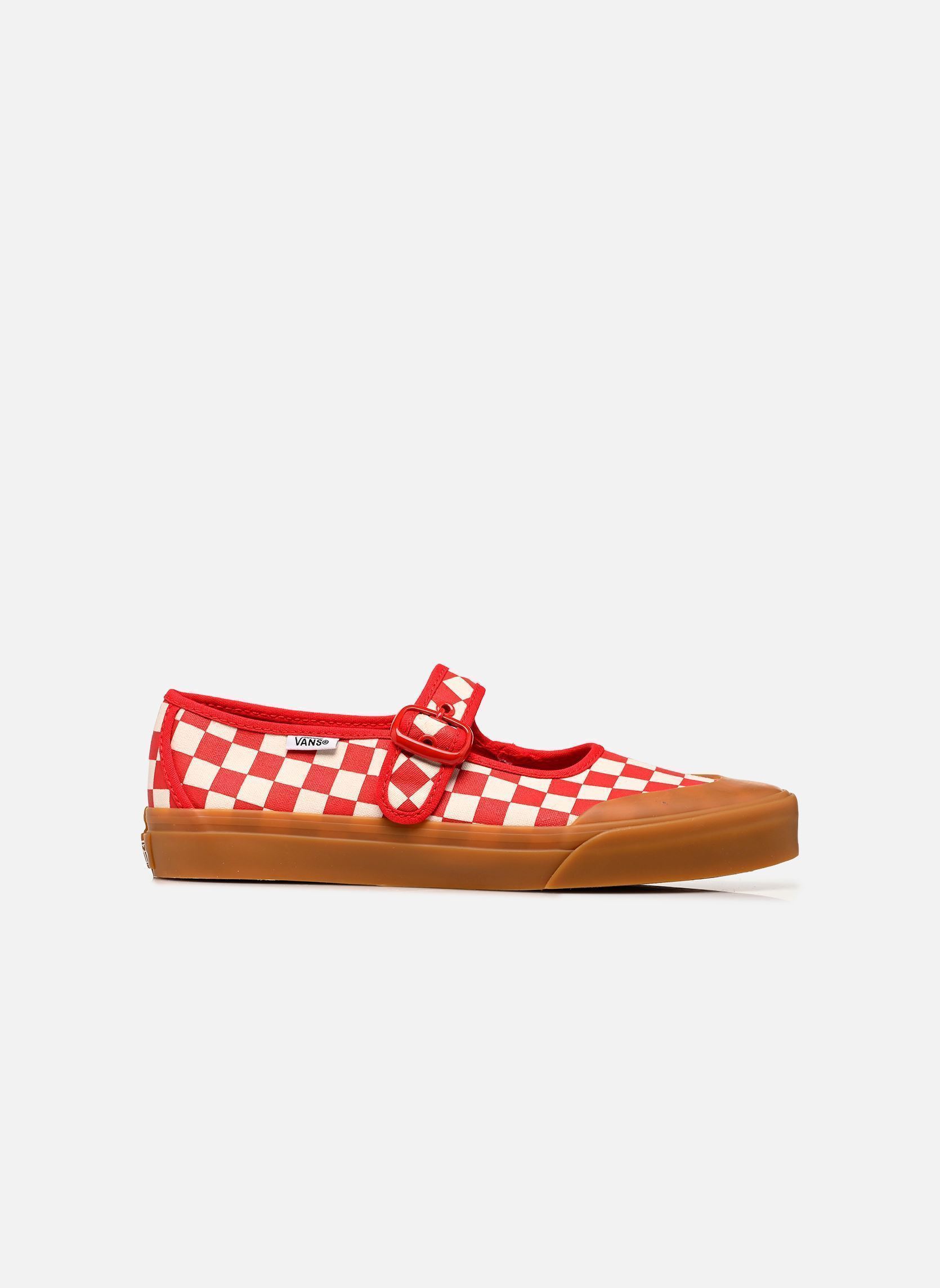 Klassieke ballerina's Mary Jane dames rood Vans Klassieke ballerina's Mary Jane dames rood Red/white