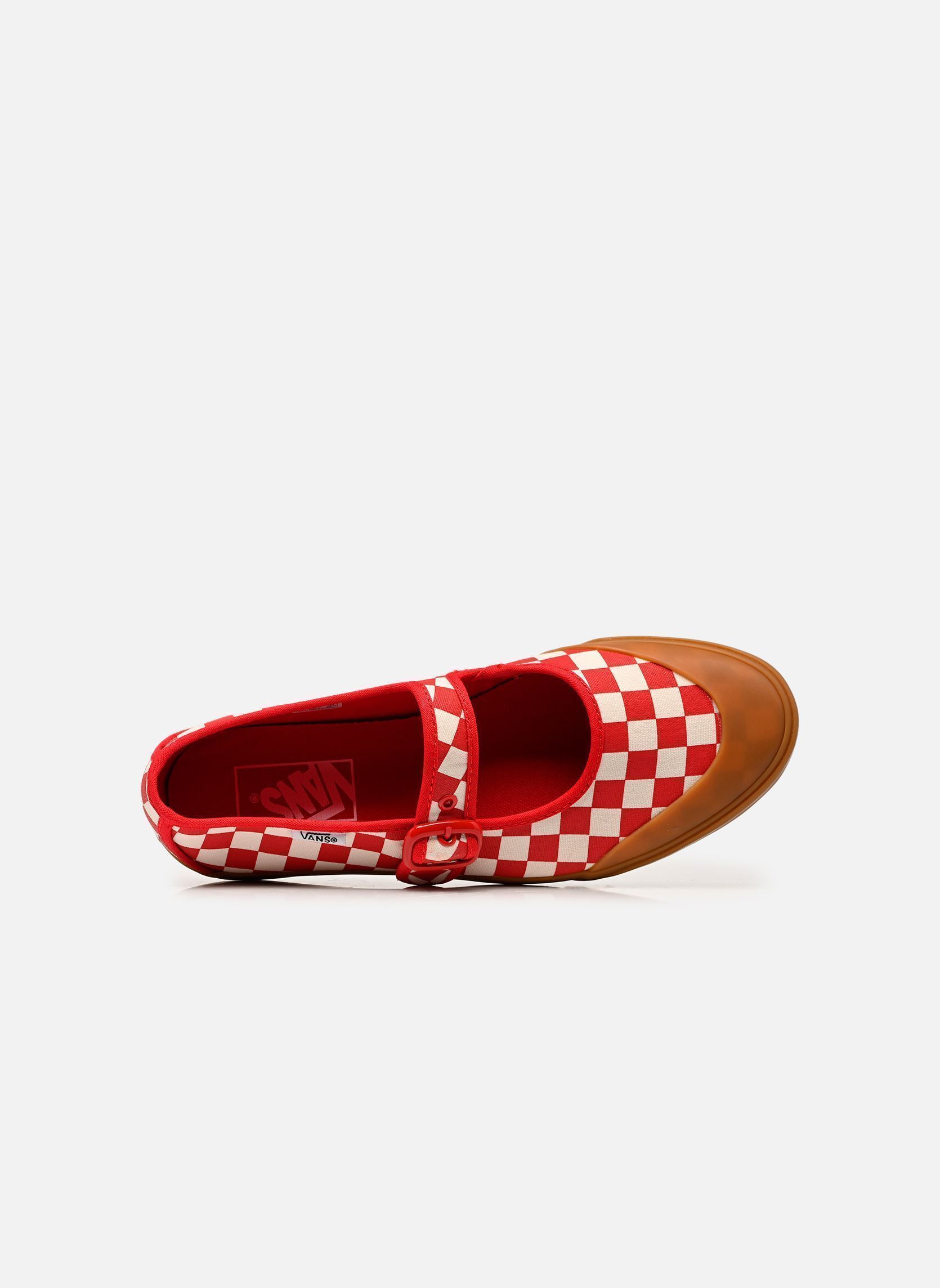 Klassieke ballerina's Mary Jane dames rood Vans Klassieke ballerina's Mary Jane dames rood Red/white