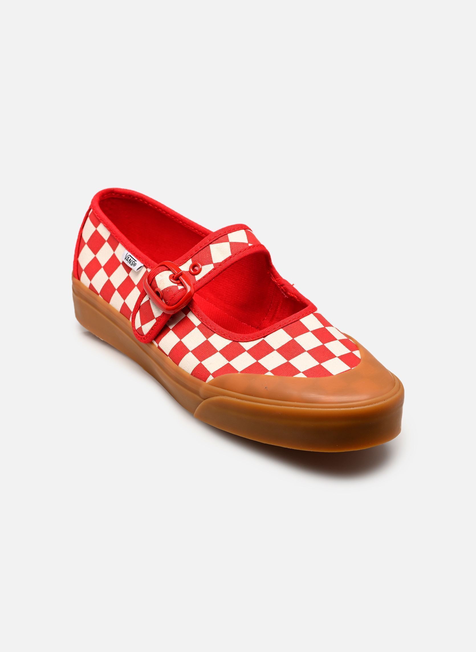 Klassieke ballerina's Mary Jane dames rood Vans Klassieke ballerina's Mary Jane dames rood Red/white