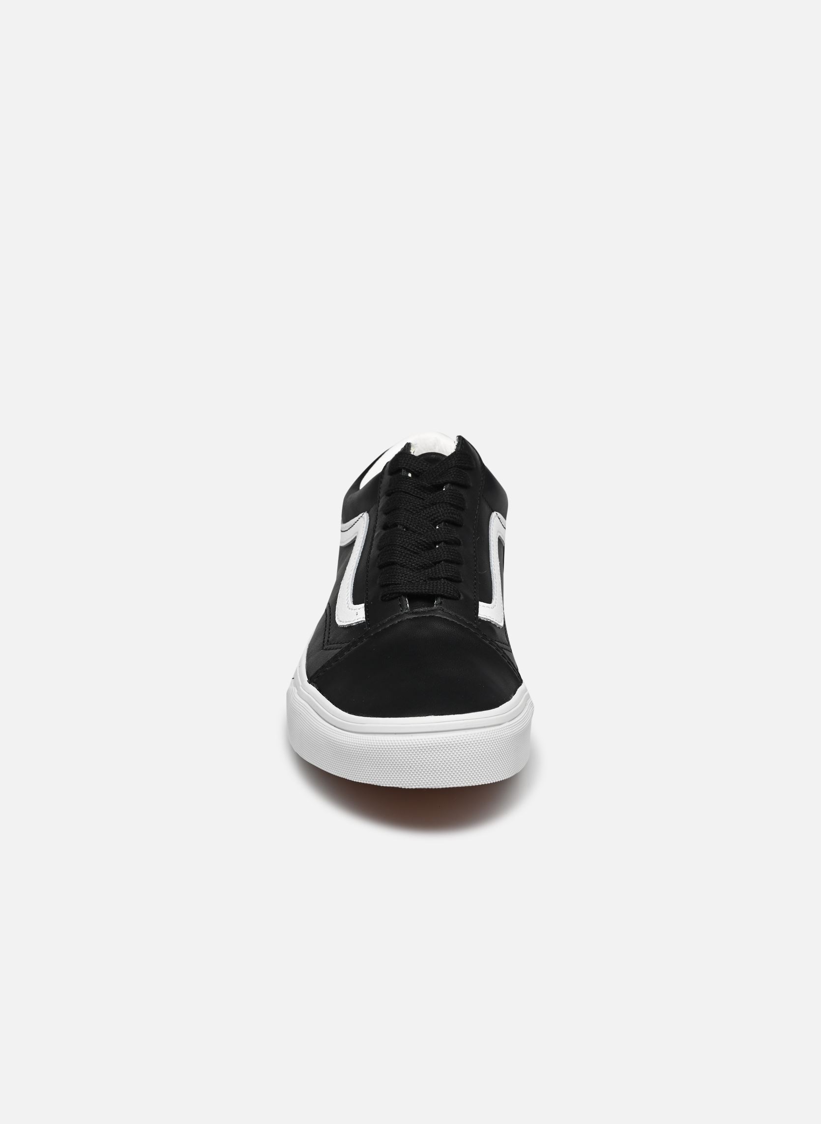 Baskets toile Old Skool LTHR W femme noir Vans Baskets toile Old Skool LTHR W femme noir BLACK/TRUE WHITE