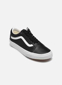 Baskets toile Old Skool LTHR W femme noir