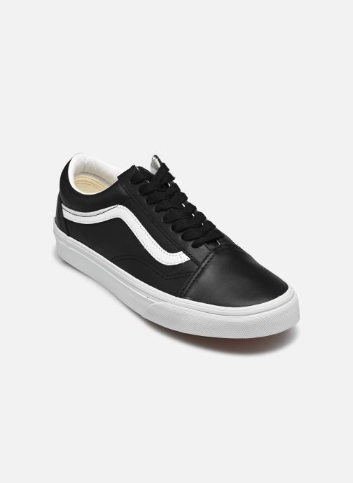 Vans Baskets toile Old Skool LTHR W femme noir