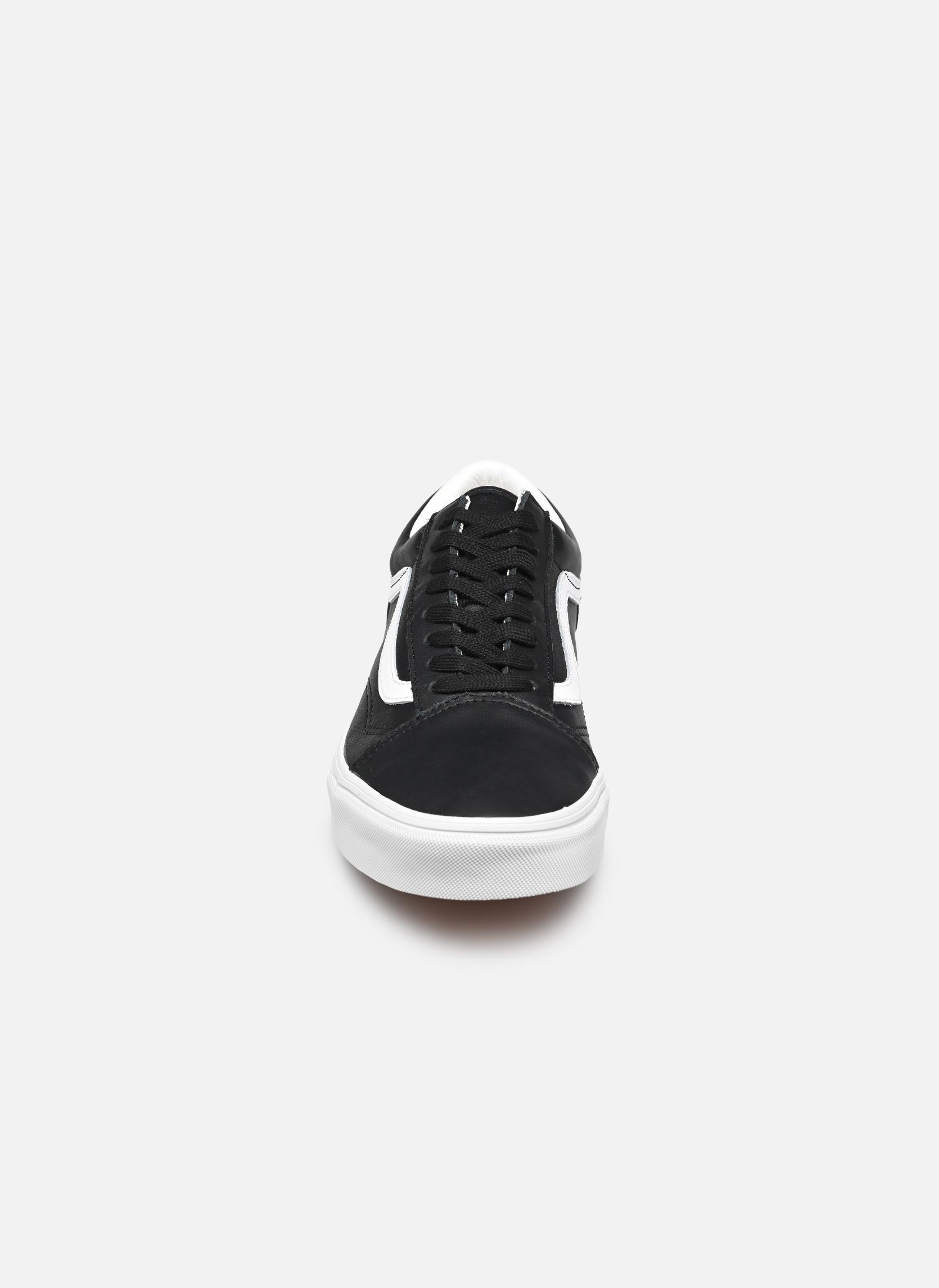 Baskets toile Old Skool LTHR M homme noir Vans Baskets toile Old Skool LTHR M homme noir BLACK/TRUE WHITE