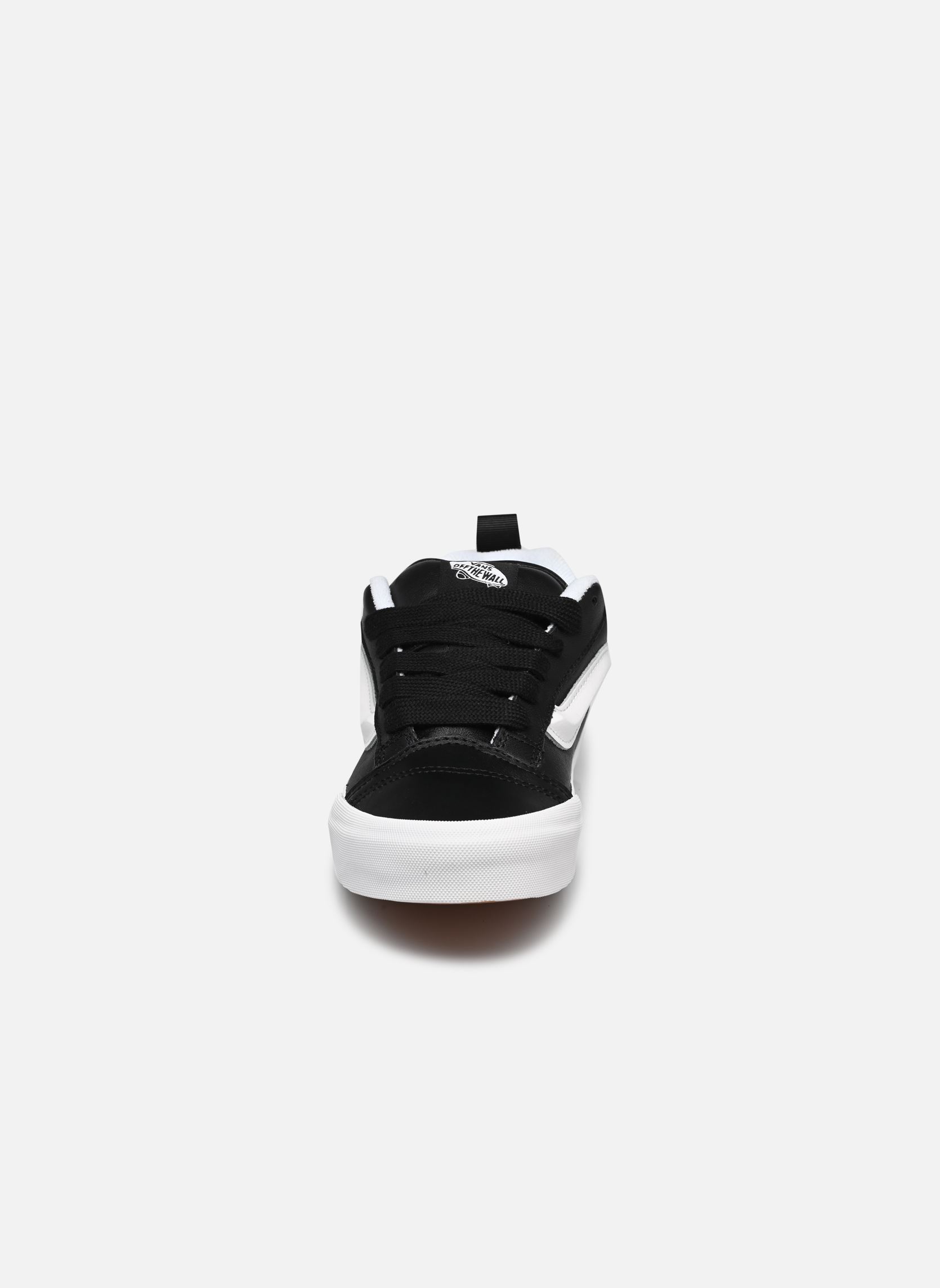 Print sneakers Knu Skool LTHR W dames zwart Vans Print sneakers Knu Skool LTHR W dames zwart BLACK/TRUE WHITE