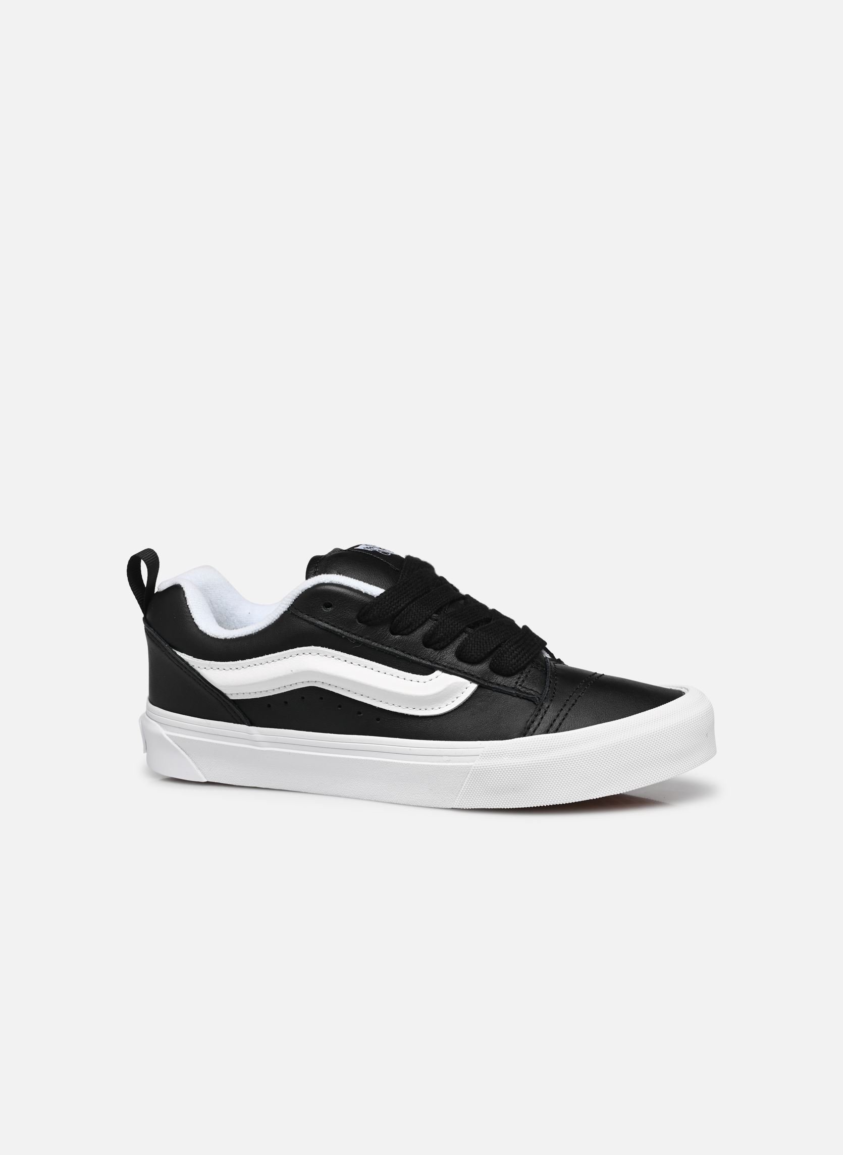 Print sneakers Knu Skool LTHR W dames zwart Vans Print sneakers Knu Skool LTHR W dames zwart BLACK/TRUE WHITE