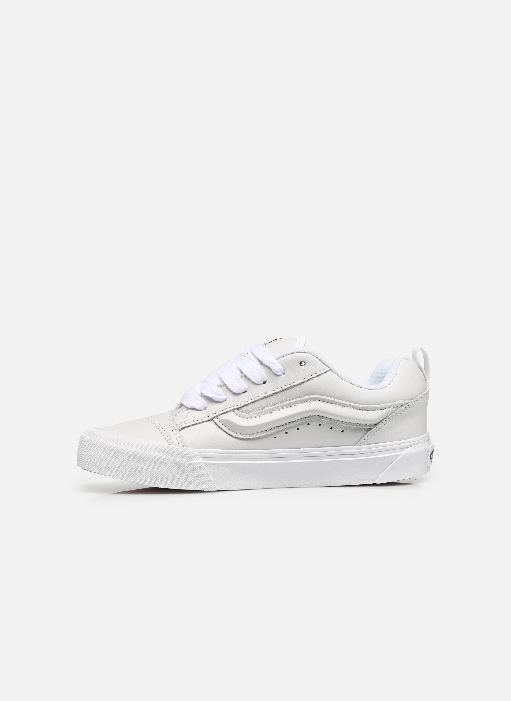 Leinen-Sneaker Knu Skool LTHR W damen weiß Vans Leinen-Sneaker Knu Skool LTHR W damen weiß TRUE WHITE/TRUE WHITE