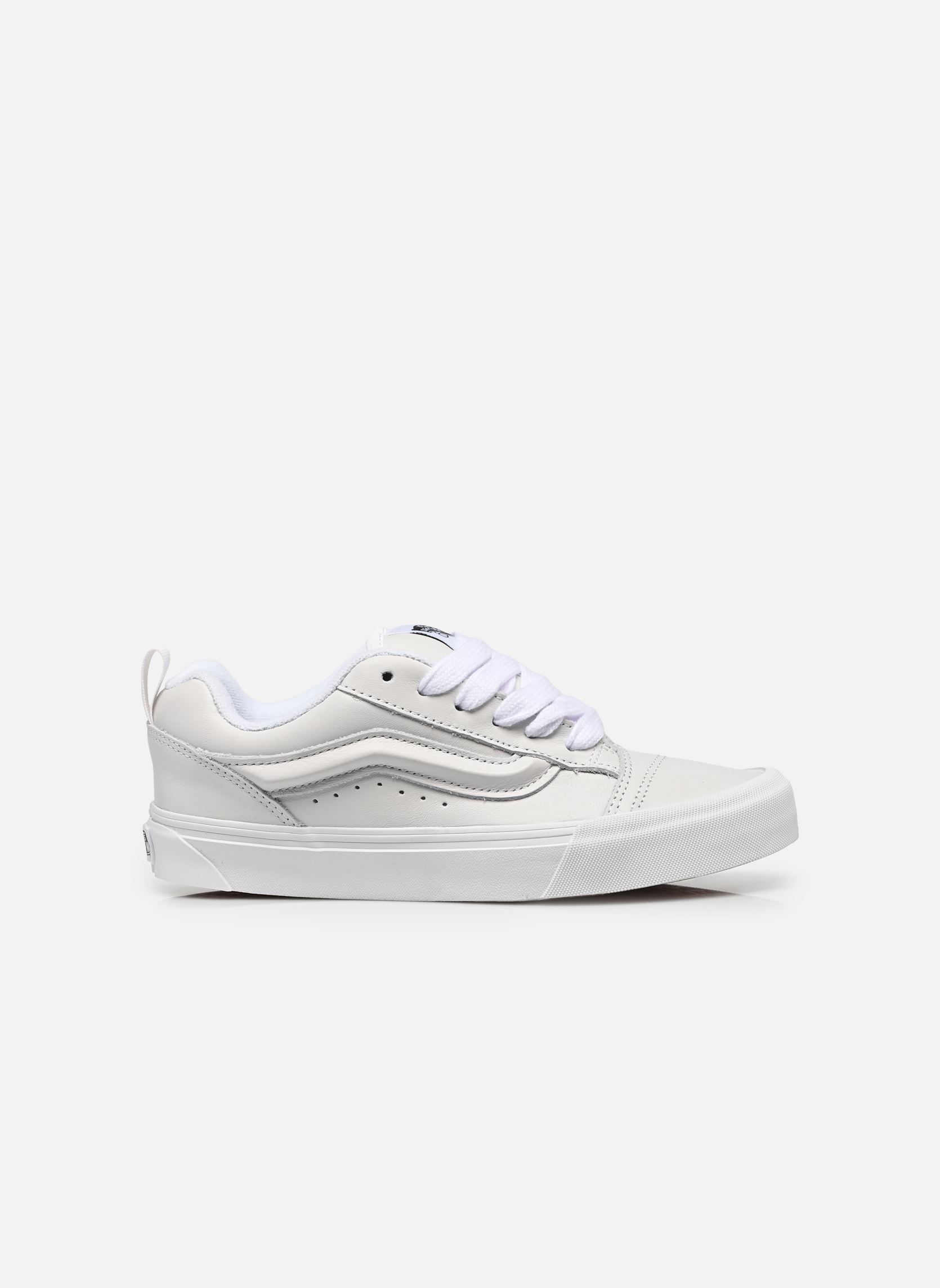 Leinen-Sneaker Knu Skool LTHR W damen weiß Vans Leinen-Sneaker Knu Skool LTHR W damen weiß TRUE WHITE/TRUE WHITE