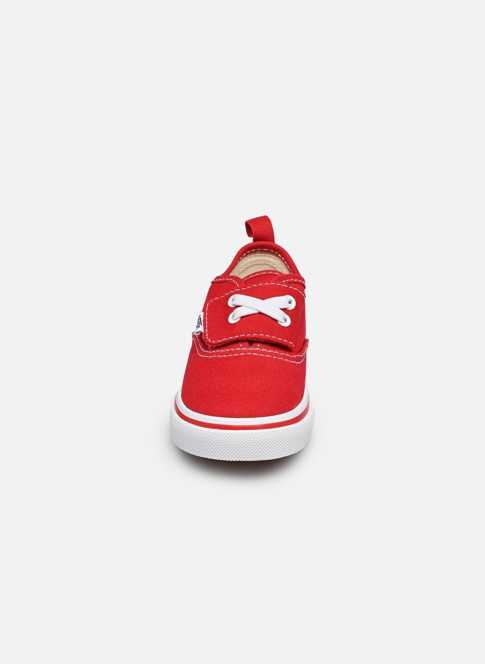 Niedrige Sneaker Authentic Elastic V jungen rot Vans Niedrige Sneaker Authentic Elastic V jungen rot CJG - RED