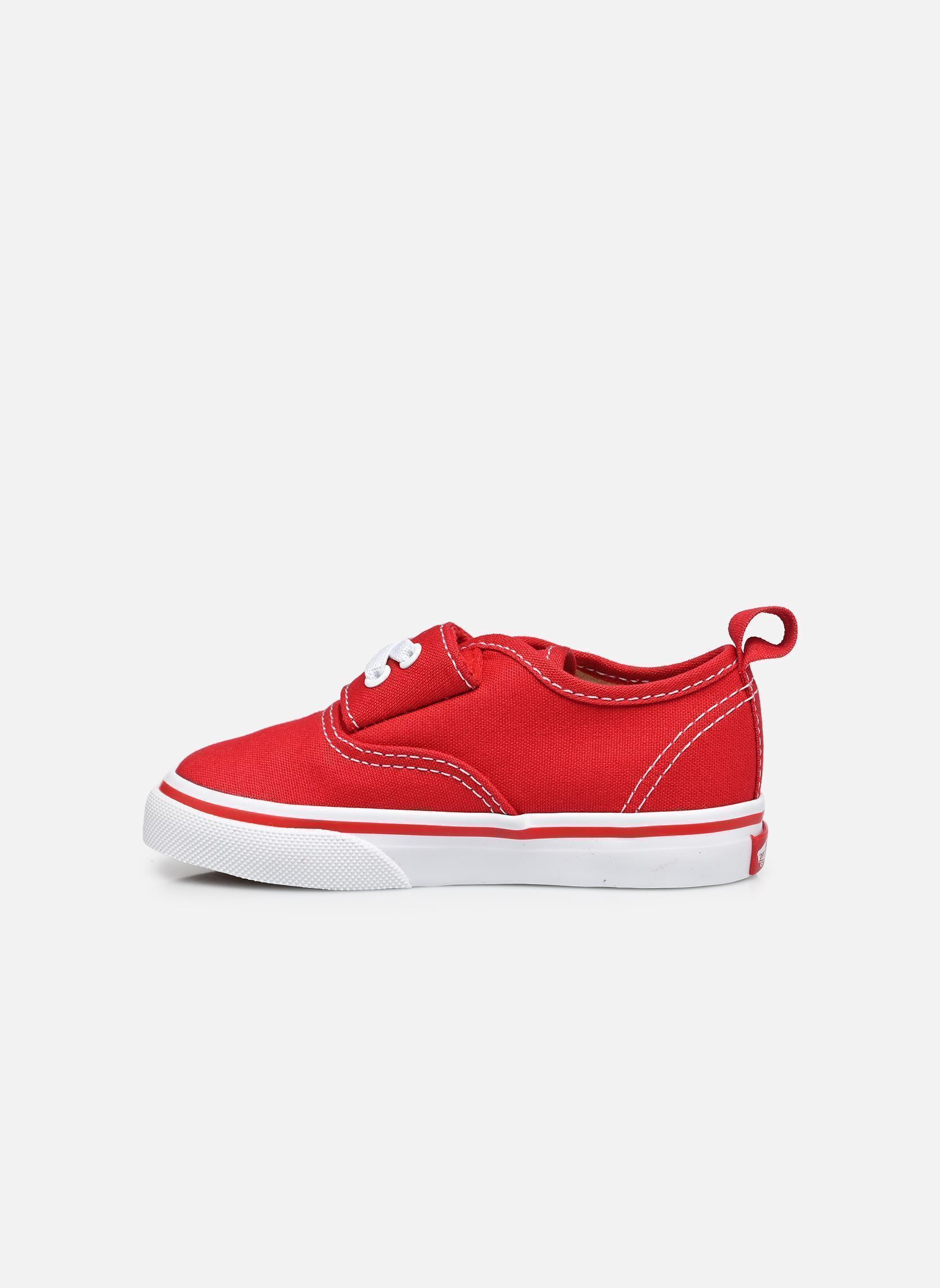Niedrige Sneaker Authentic Elastic V jungen rot Vans Niedrige Sneaker Authentic Elastic V jungen rot CJG - RED